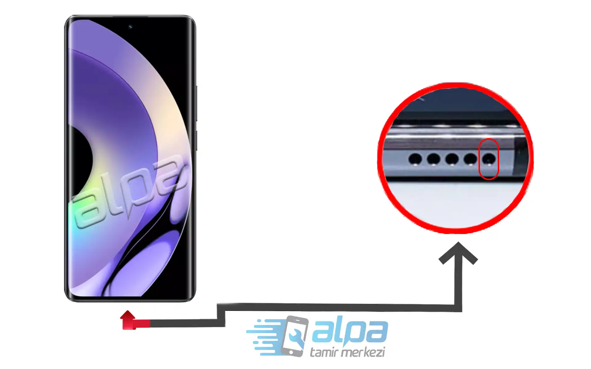 Realme 10 Pro Plus Mikrofon Değişimi Fiyatı
