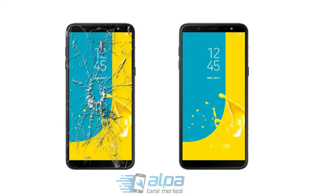 Samsung Galaxy J8 ön cam değişimi ALPA Tamir Merkezi