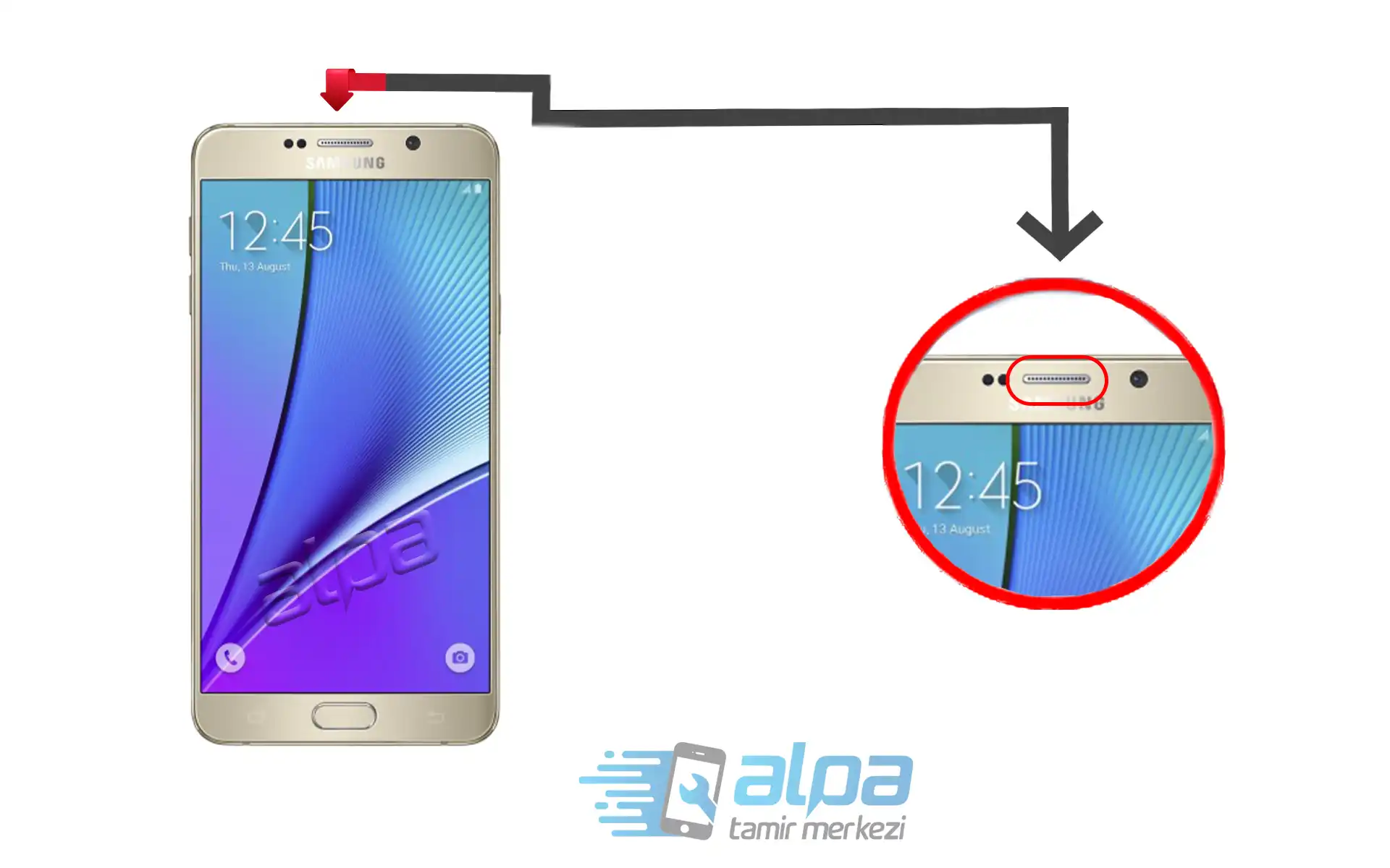 Samsung Galaxy Note 5 Ahize Değişimi Fiyatı