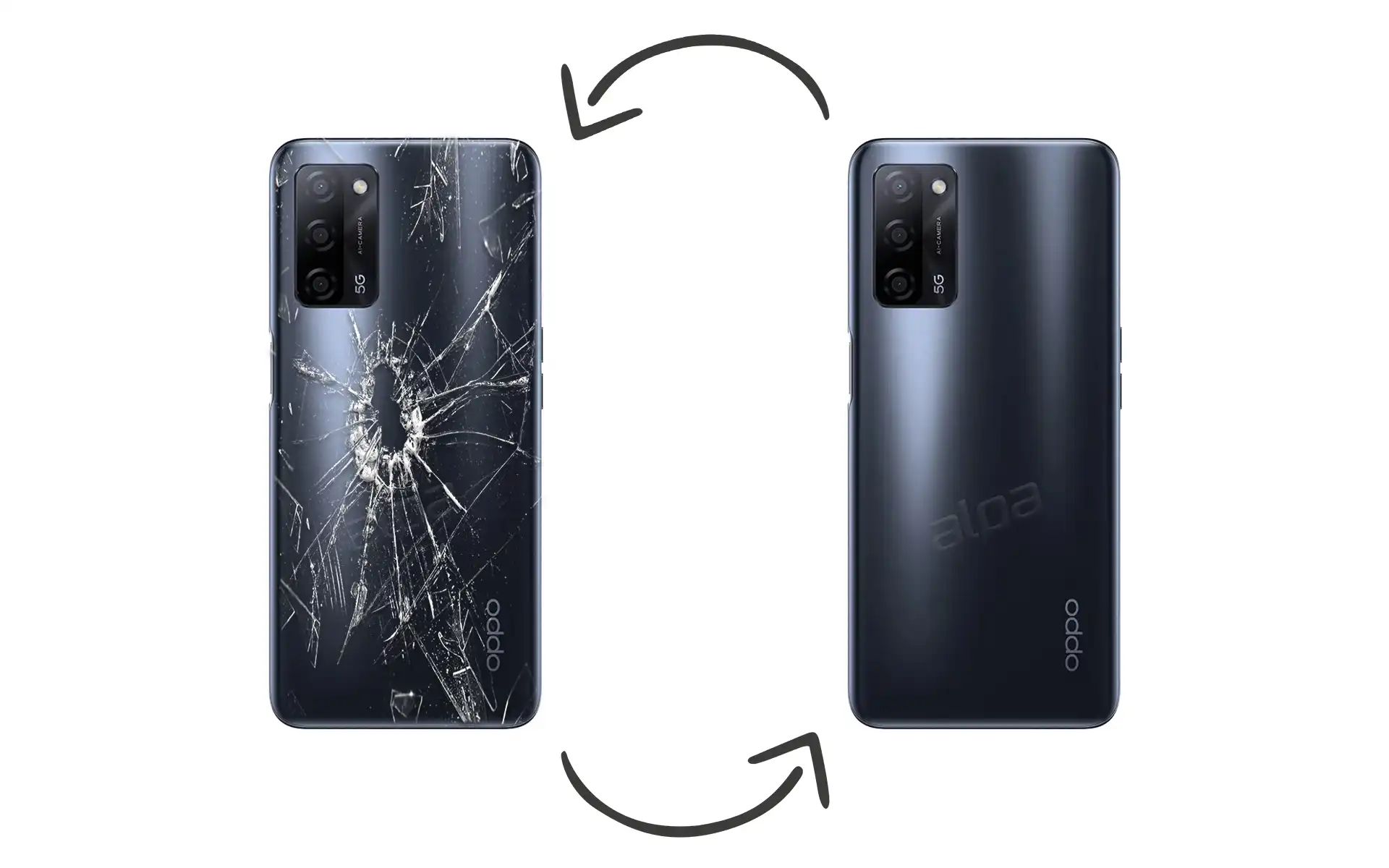 Oppo A55 5G Arka Cam Değişimi Fiyatı 