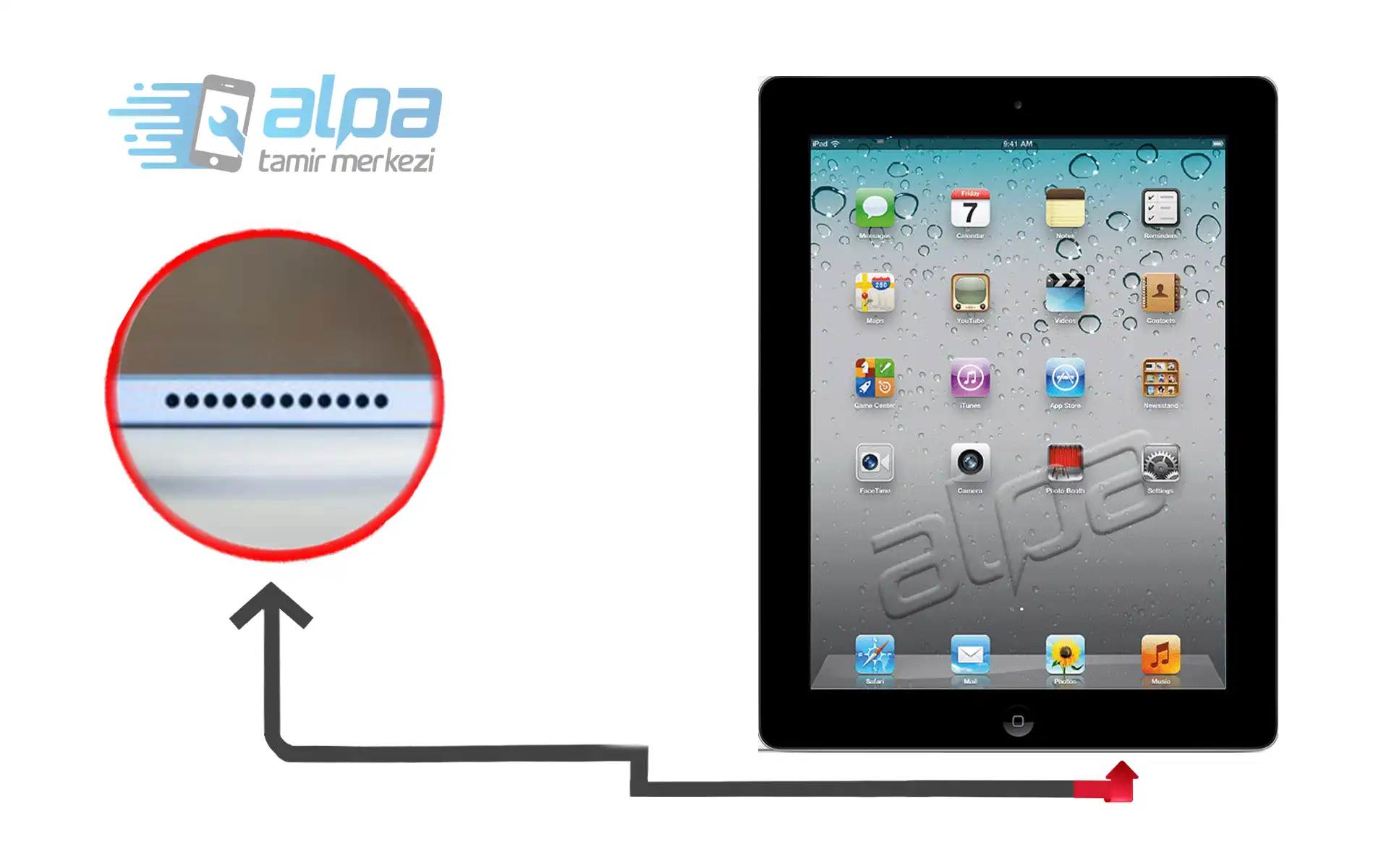iPad 2 Hoparlör Değişimi Fiyatı