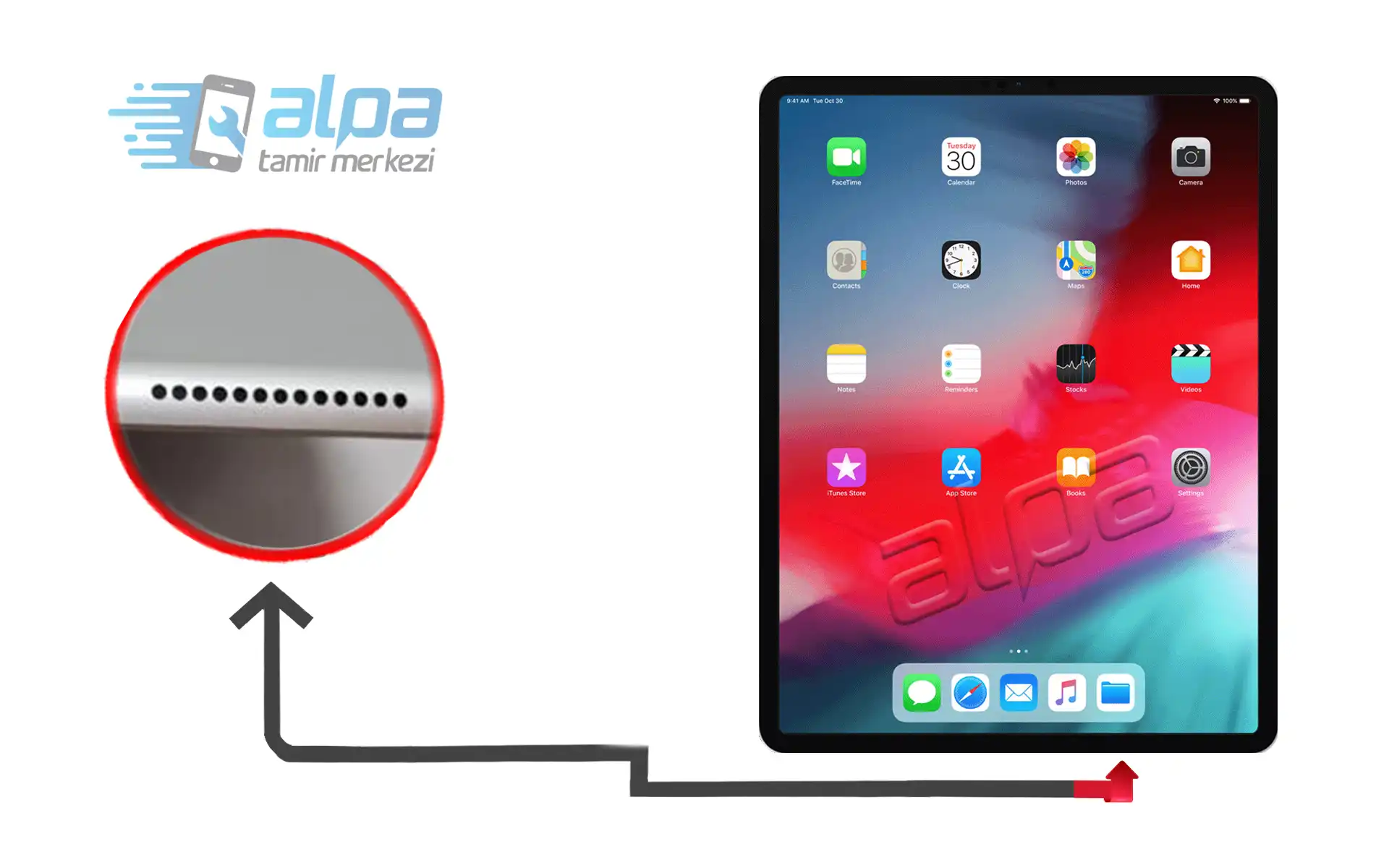 iPad Pro 12.9 (3. nesil) Hoparlör Değişimi Fiyatı