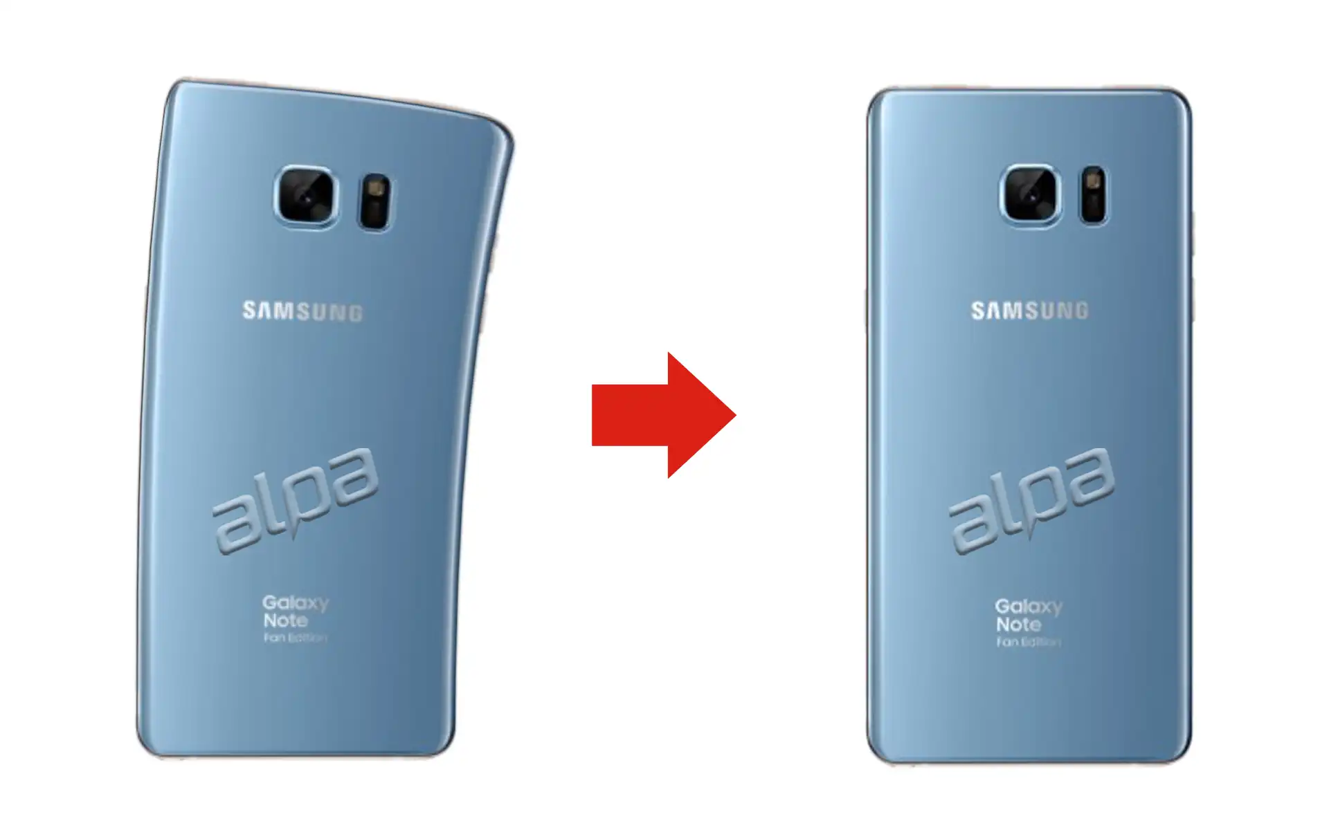 Samsung Galaxy Note FE (Fan Edition) Kasa Değişimi Fiyatı