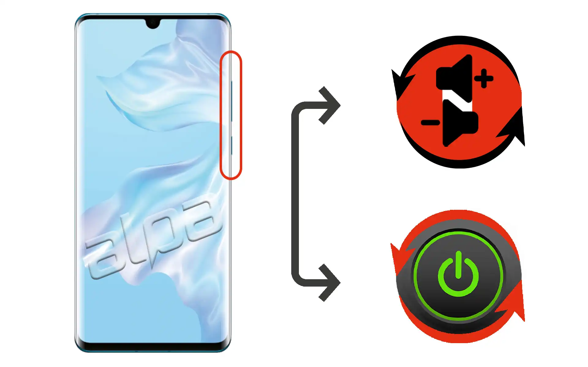 Huawei P30 Pro Açma-Kapama, Ses Tuşu Tamiri Fiyatı