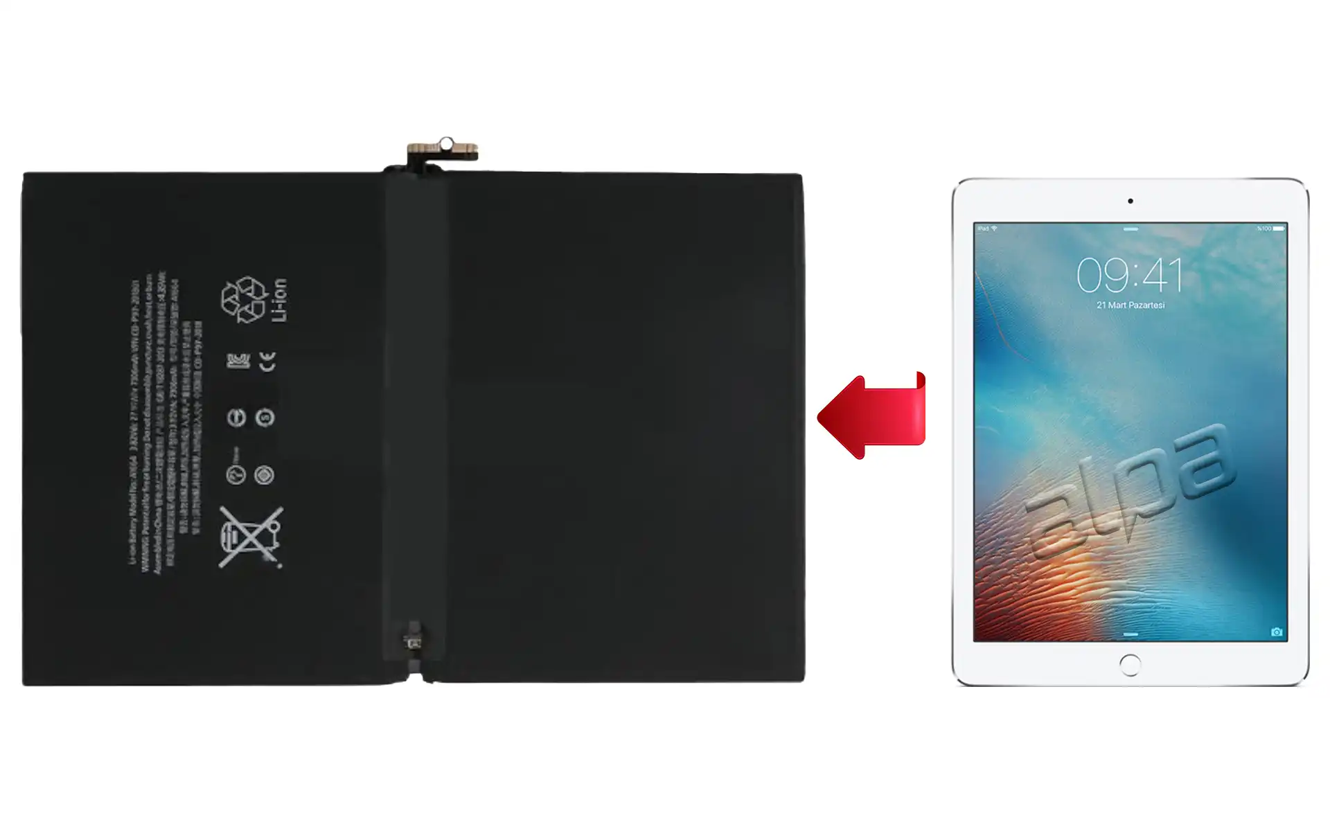 iPad Pro 9.7 Batarya Değişimi Fiyatı