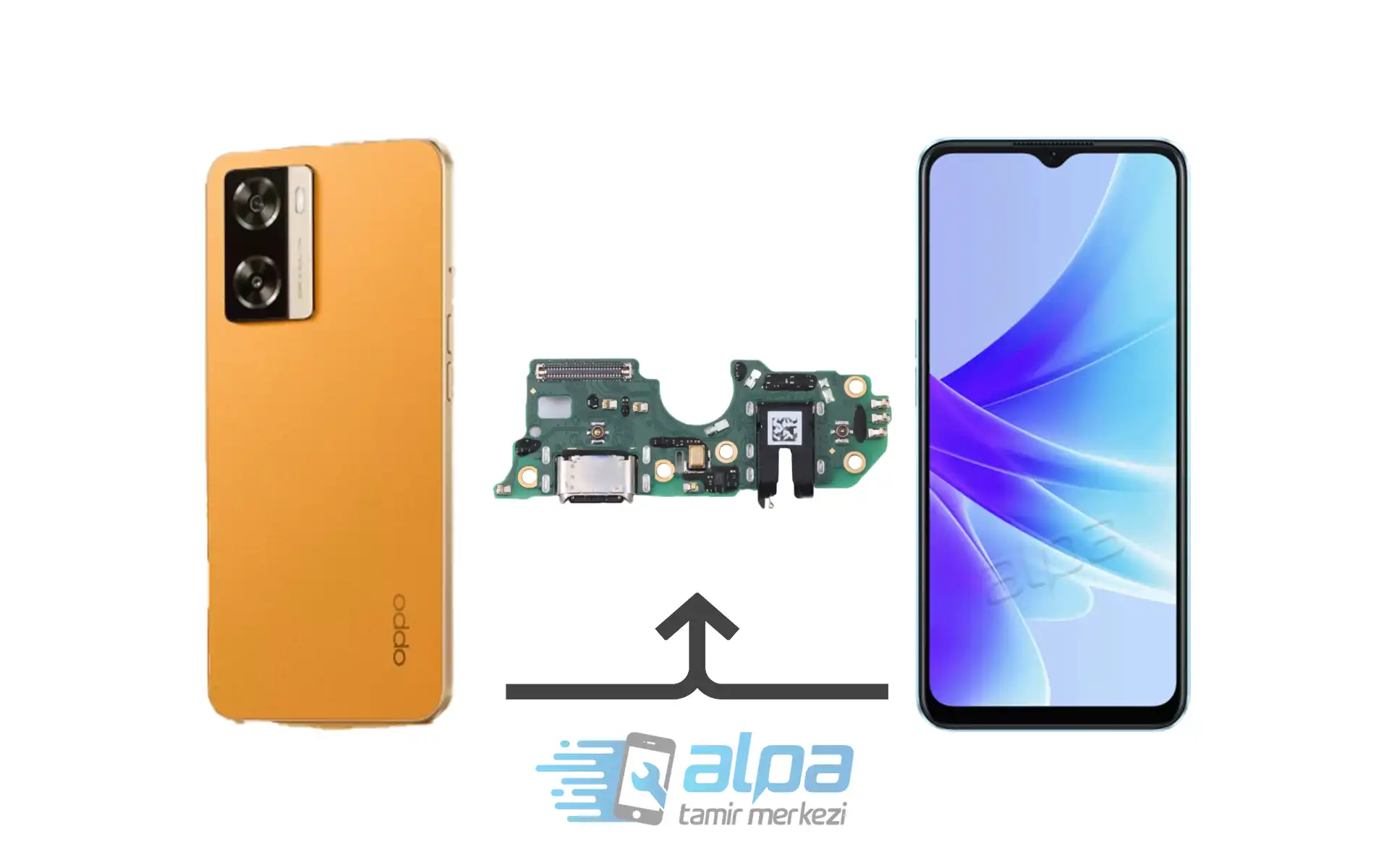 Oppo A77 Şarj Soketi Değişimi Fiyatı