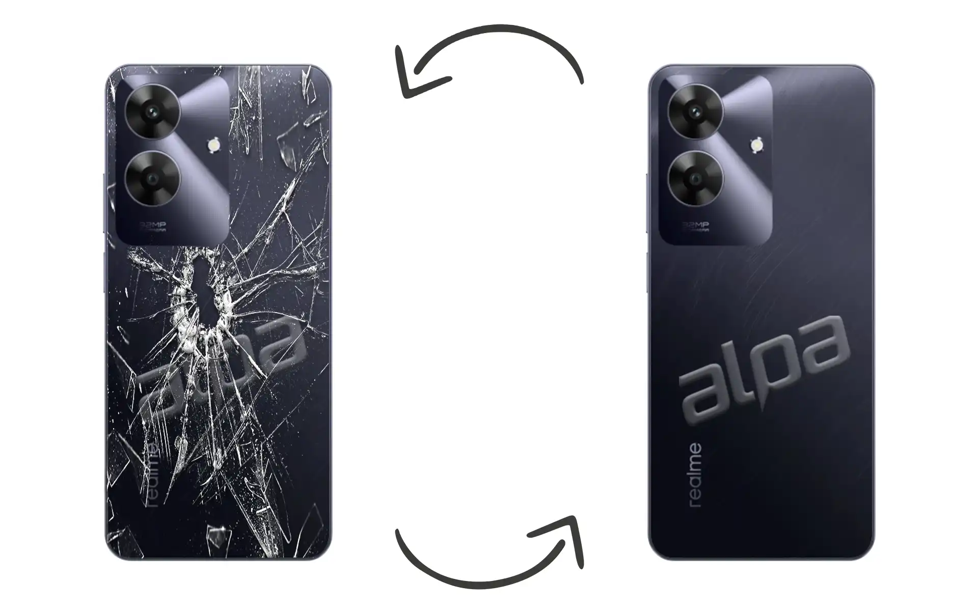 Realme Note 60 Arka Cam Değişimi Fiyatı