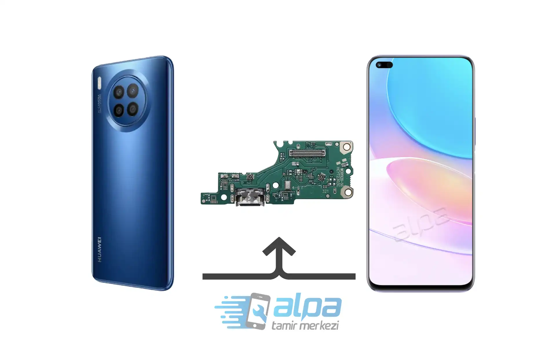 Huawei Nova 8i Şarj Soketi Değişimi Fiyatı