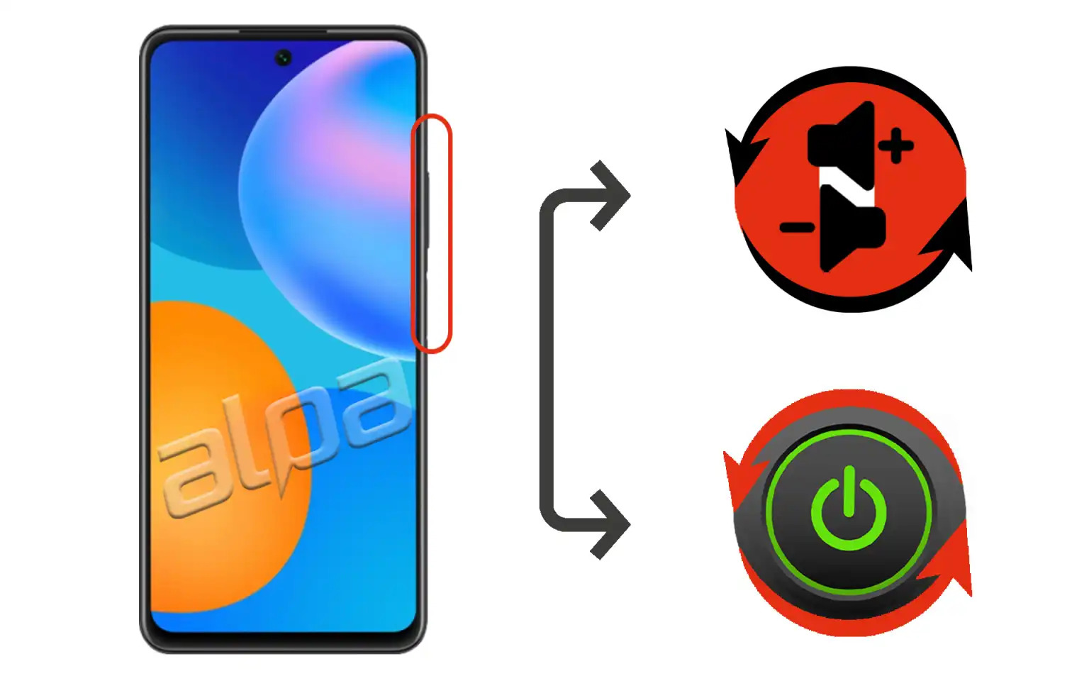 Huawei Psmart 2021 Açma-Kapama, Ses Tuşu Tamiri Fiyatı | ALPA Tamir Merkezi