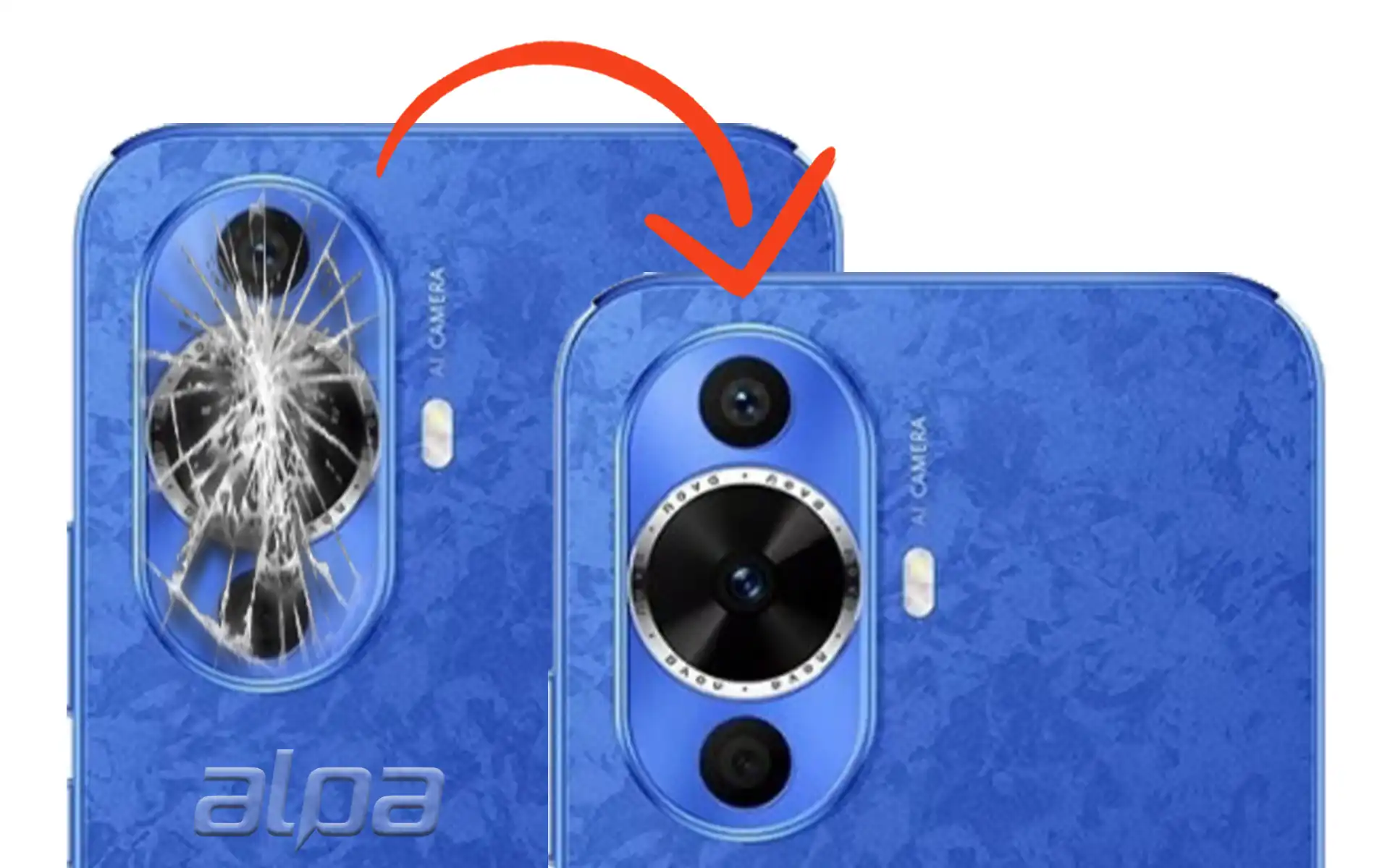 Huawei Nova 12s Kamera Camı Değişimi Fiyatı