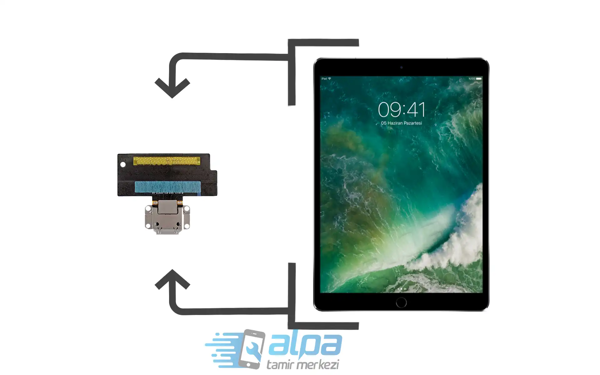 iPad Pro 10.5 Şarj Soketi Değişimi Fiyatı