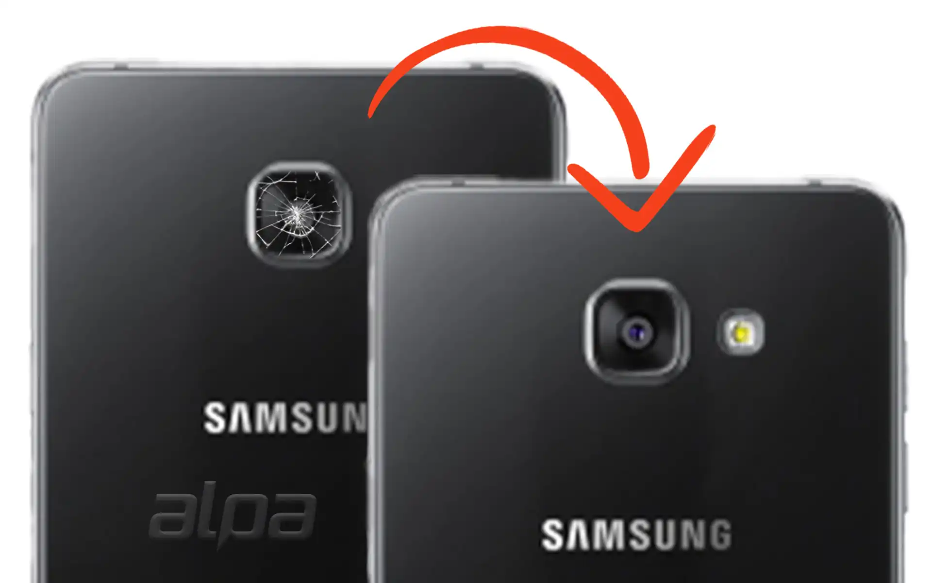 Samsung Galaxy A7 (2016) Kamera Camı Değişimi Fiyatı