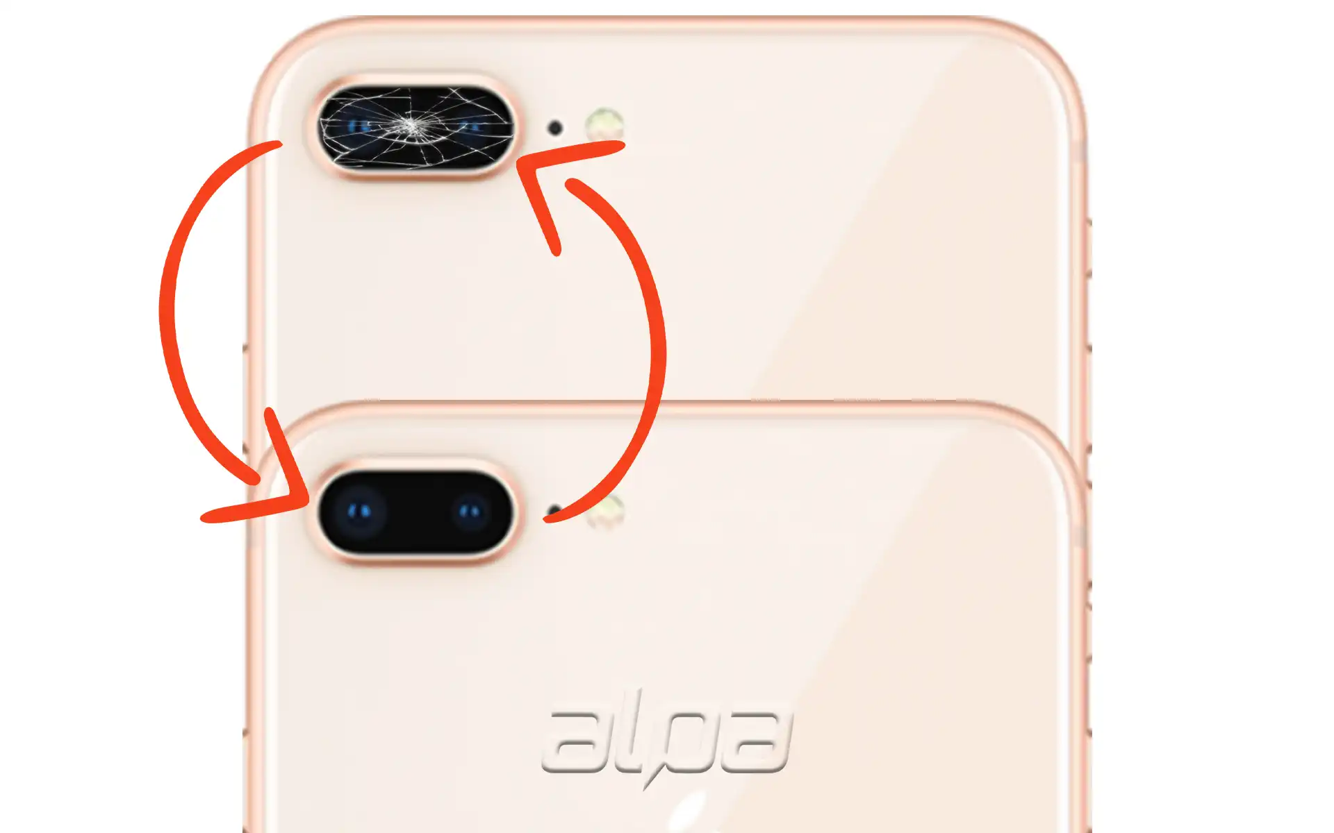 iPhone 8 Plus Kamera Camı Değişimi Fiyatı