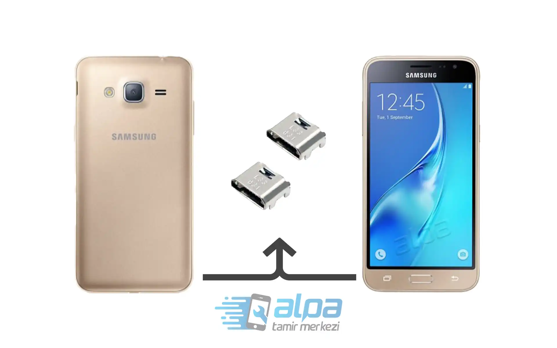 Samsung Galaxy J3 (2016) Şarj Soketi Değişimi Fiyatı