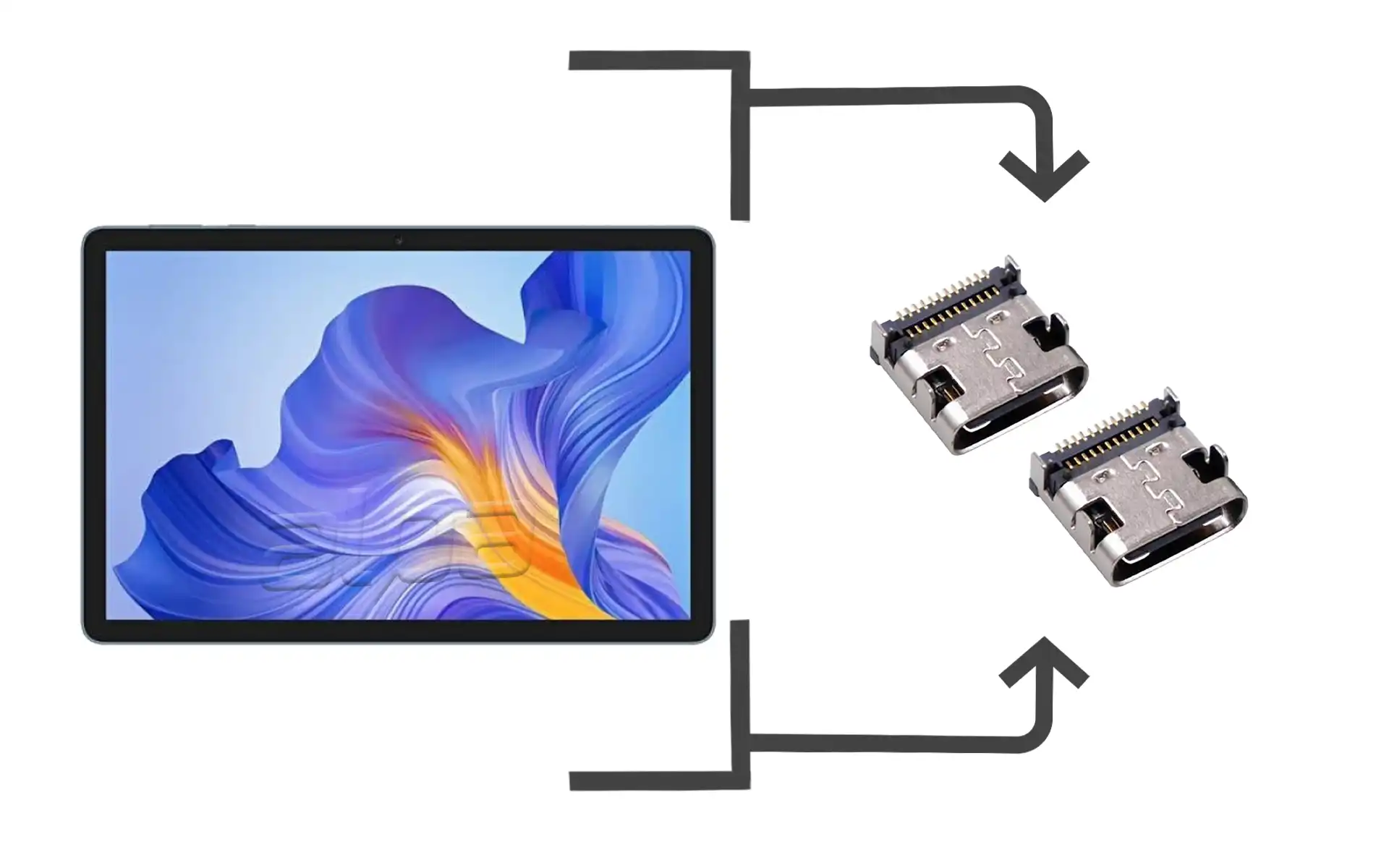 Honor Pad X8 Şarj Soketi Değişimi Fiyatı