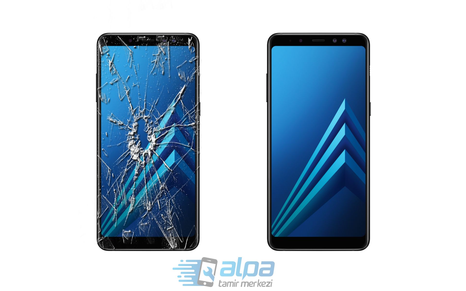 Samsung Galaxy A8 Plus (2018) Ön Cam Değişimi Fiyatı 599 TL