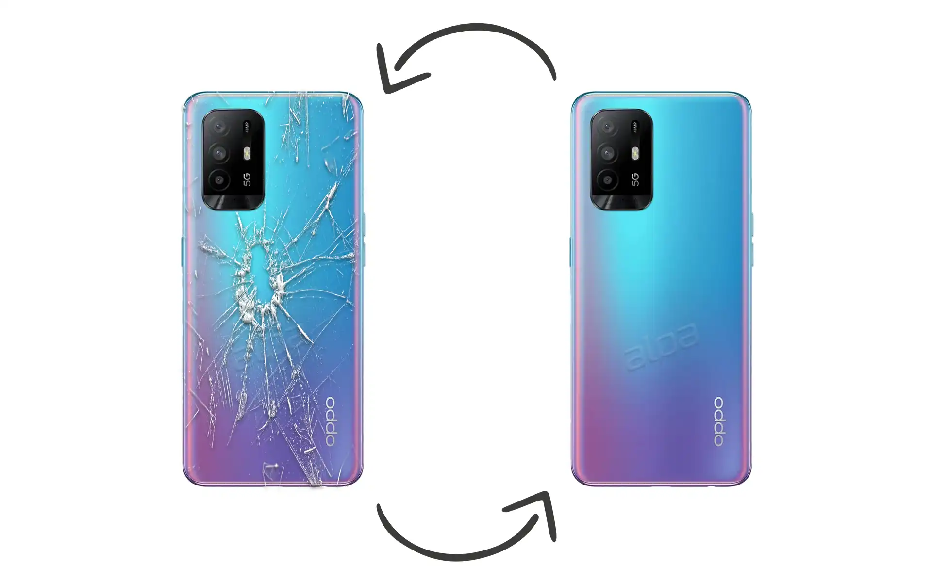 Oppo A95 5G Arka Cam Değişimi Fiyatı 