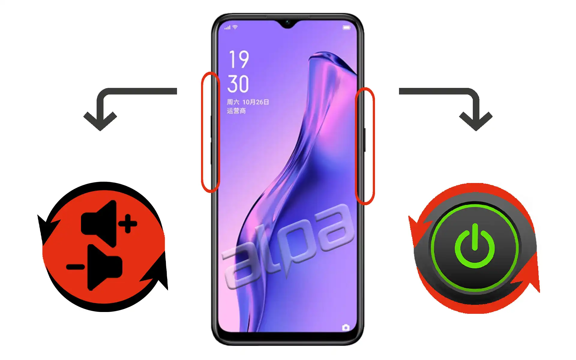 Oppo A8 Açma-Kapama, Ses Tuşu Tamiri Fiyatı