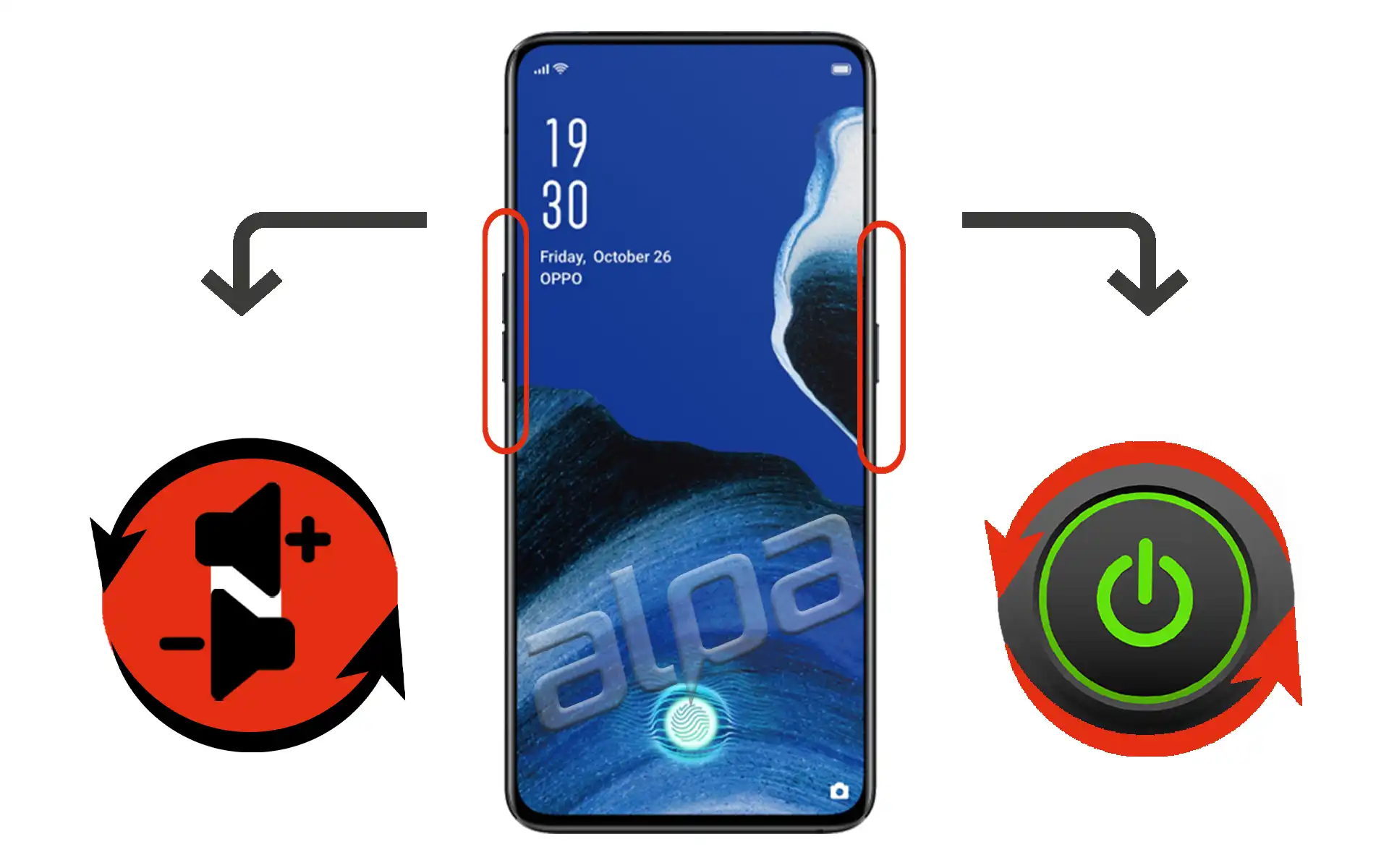 Oppo Reno 2 Açma-Kapama, Ses Tuşu Tamiri Fiyatı