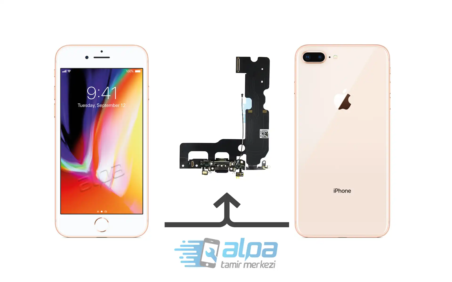 iPhone 8 Plus Şarj Soketi Değişimi Fiyatı