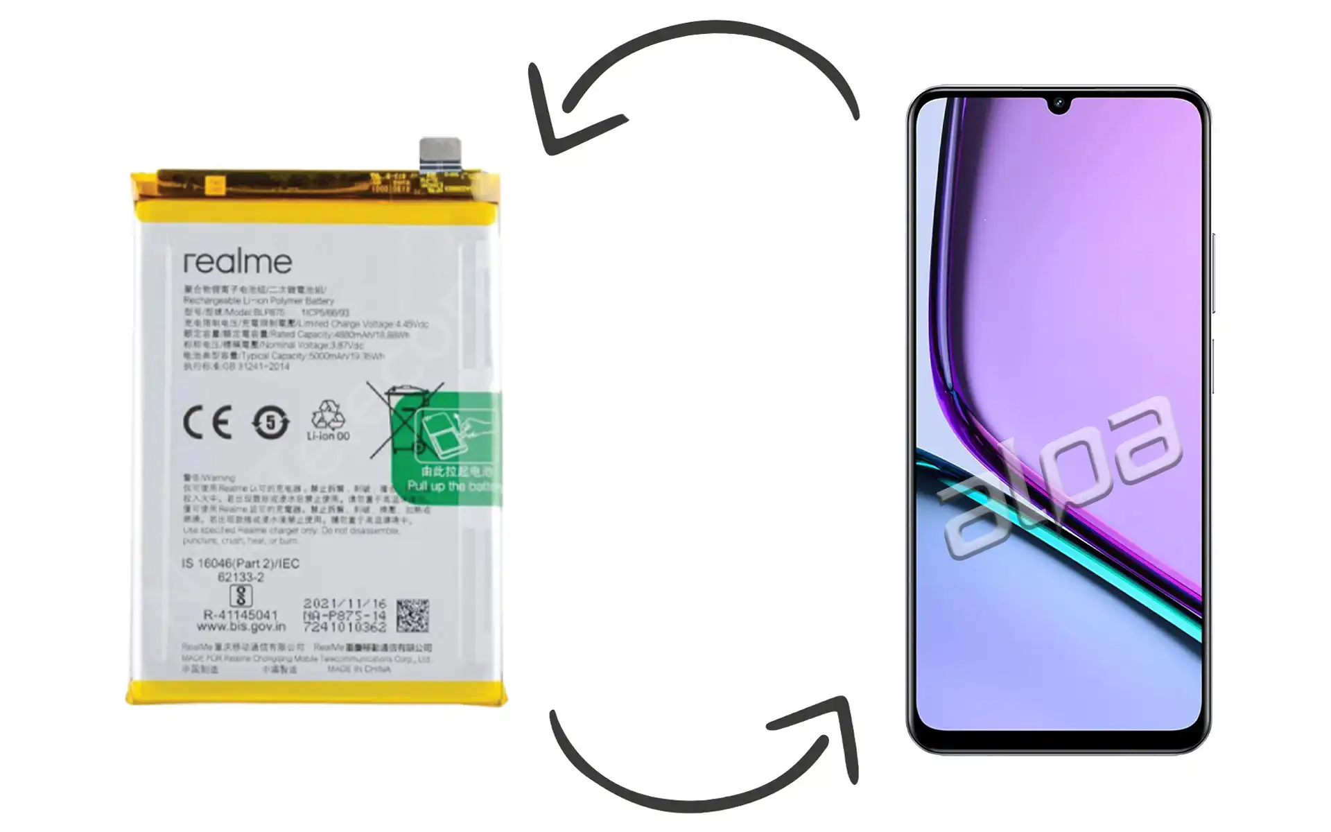 Realme Note 60 Batarya Değişimi Fiyatı