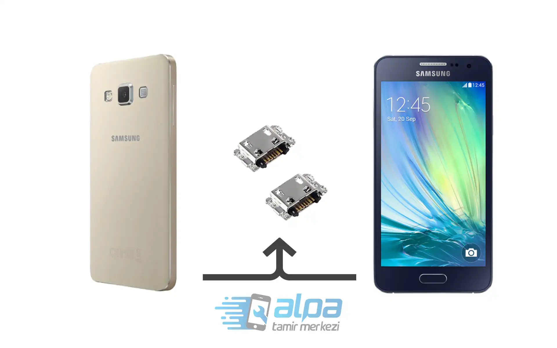 Samsung Galaxy A3 Şarj Soketi Değişimi Fiyatı