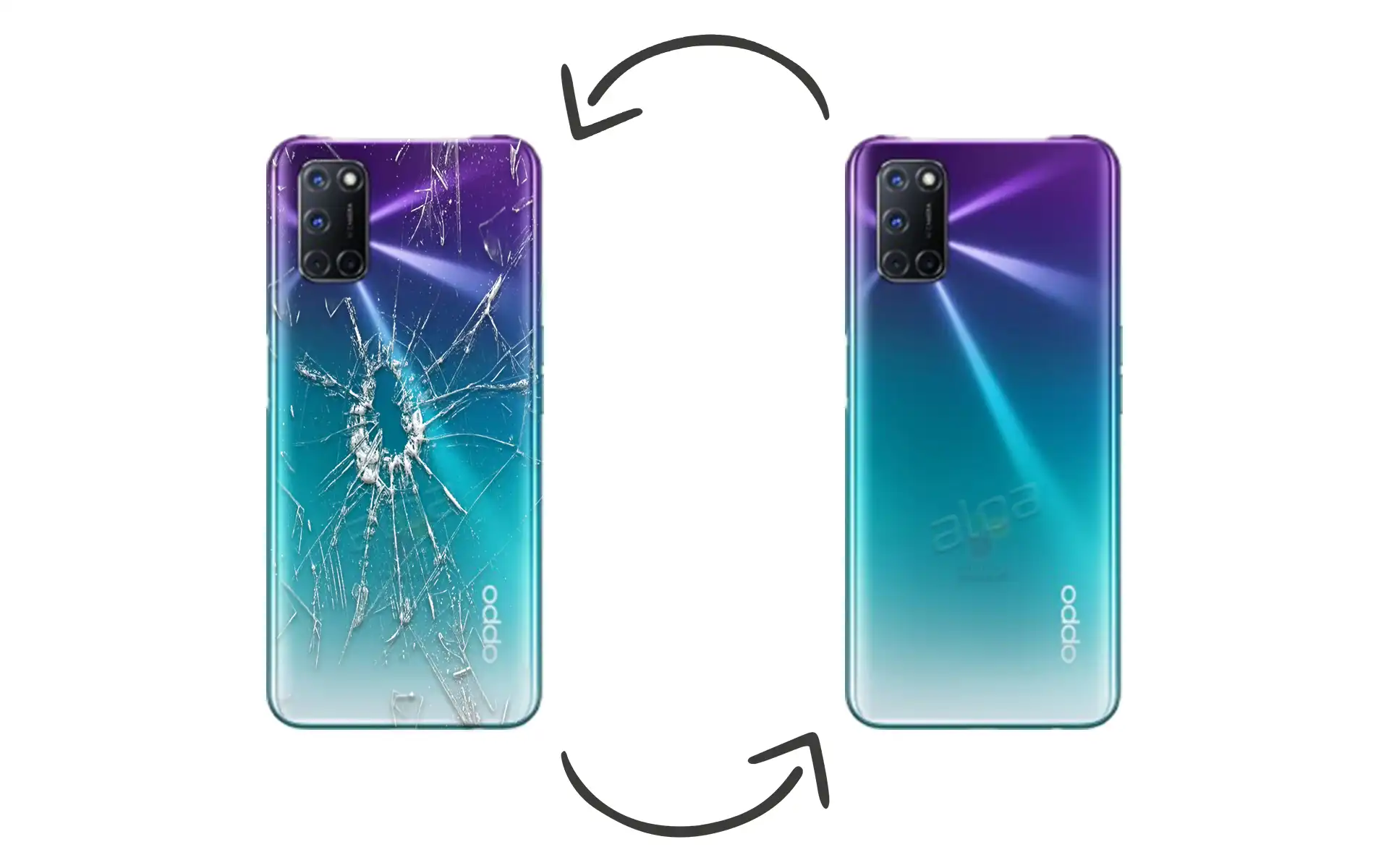 Oppo A72 Arka Cam Değişimi Fiyatı 