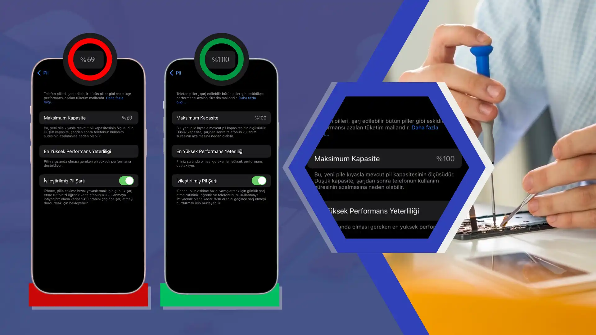 Pil Sağlığı Yüzde Kaça Düşünce iPhone Pili Değişmeli? Batarya Ömrü Uzatma Rehberi