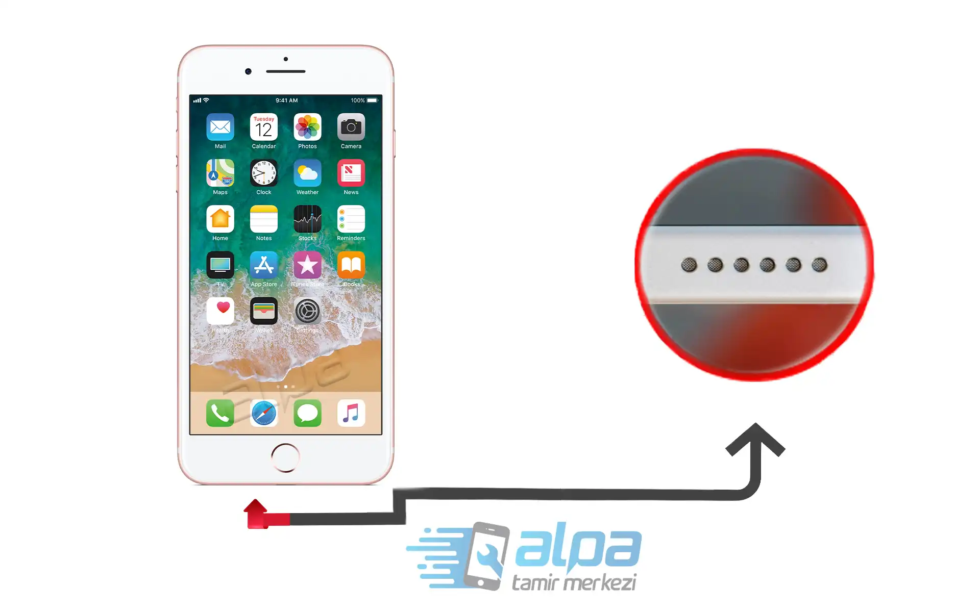 iPhone 7 Plus Hoparlör Değişimi Fiyatı