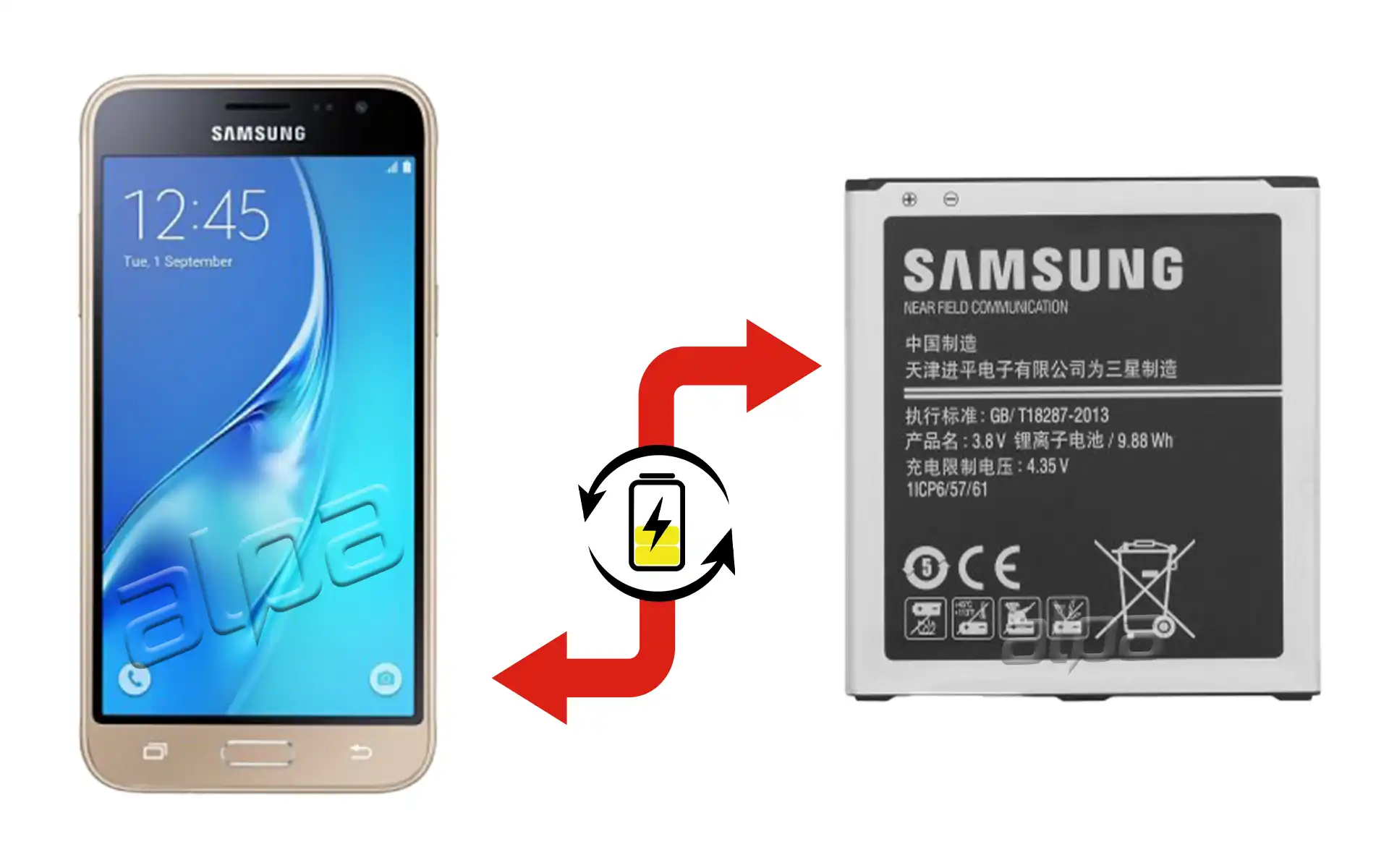 Samsung Galaxy J3 (2016) Batarya Değişimi Fiyatı