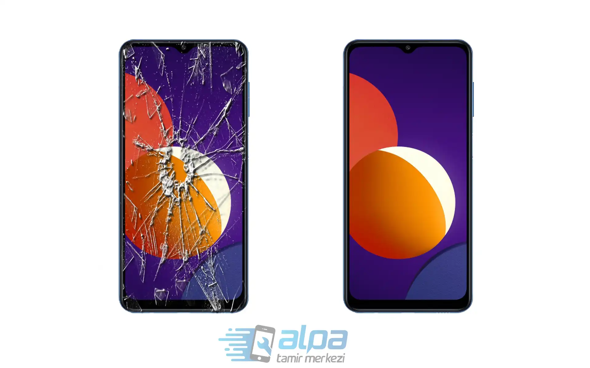 Samsung Galaxy M12 Ön Cam Değişimi 399 TL