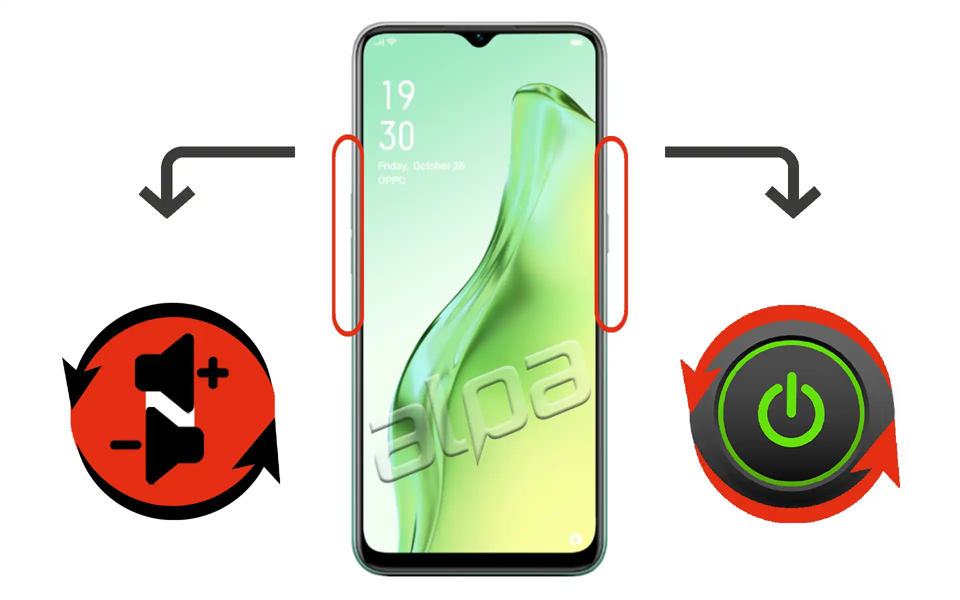 Oppo A31 Açma-Kapama, Ses Tuşu Tamiri Fiyatı