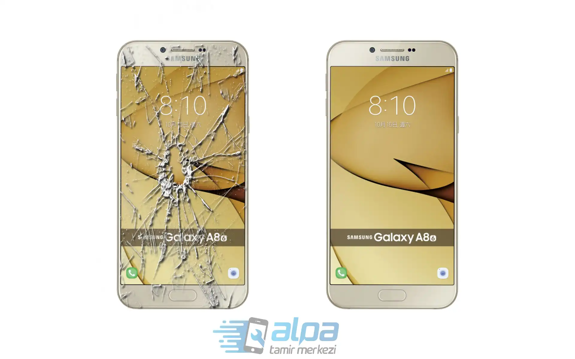 Samsung Galaxy A8 (2016) Ön Cam Değişimi Fiyatı 999 TL