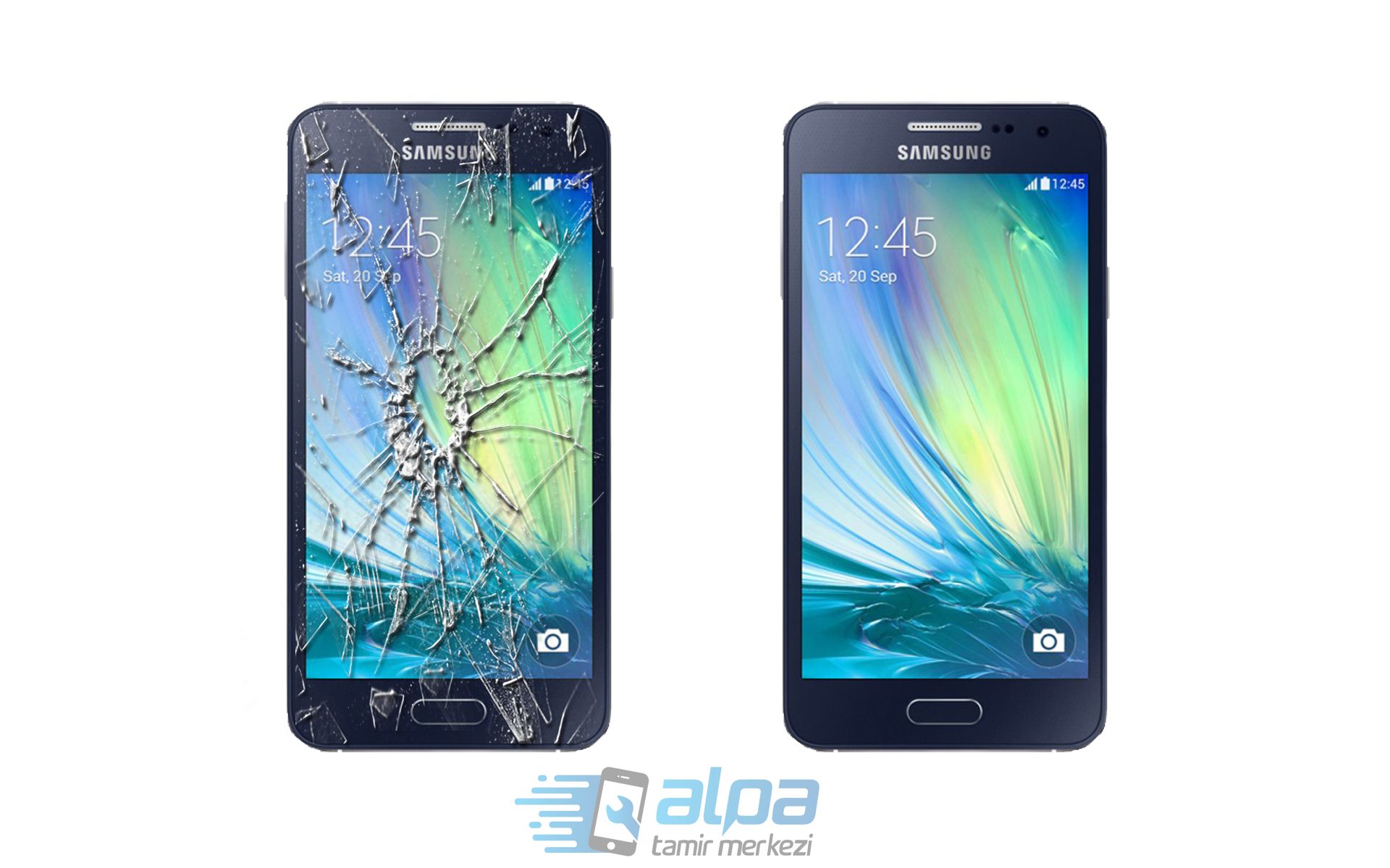 Samsung Galaxy A3 2015 (A300) Ön Cam Değişimi 249 TL