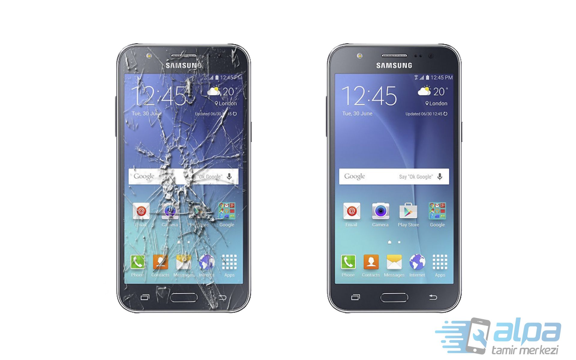 Samsung Galaxy J5 Ön Cam Değişimi 299 TL