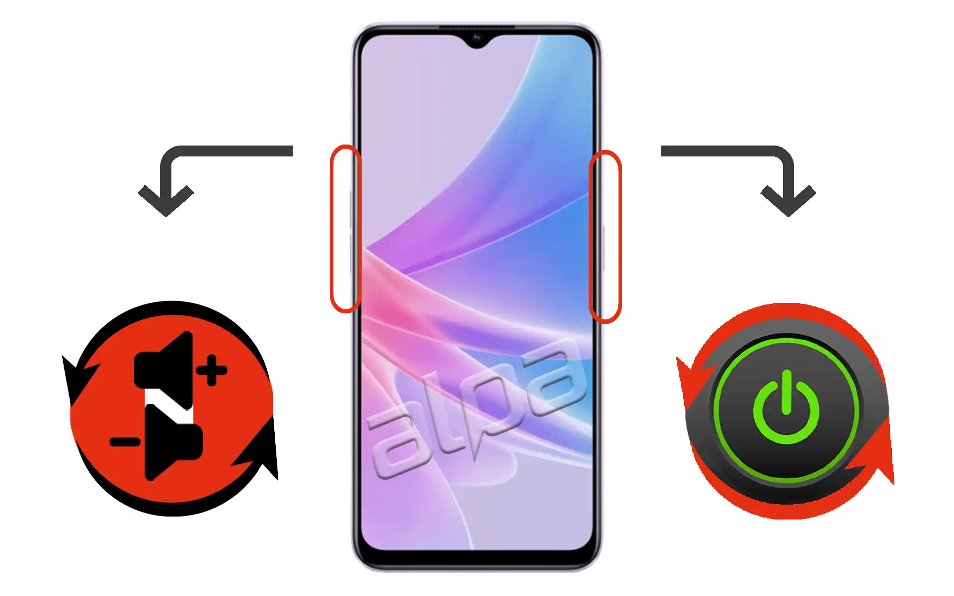 Oppo A78 5G Açma-Kapama, Ses Tuşu Tamiri Fiyatı