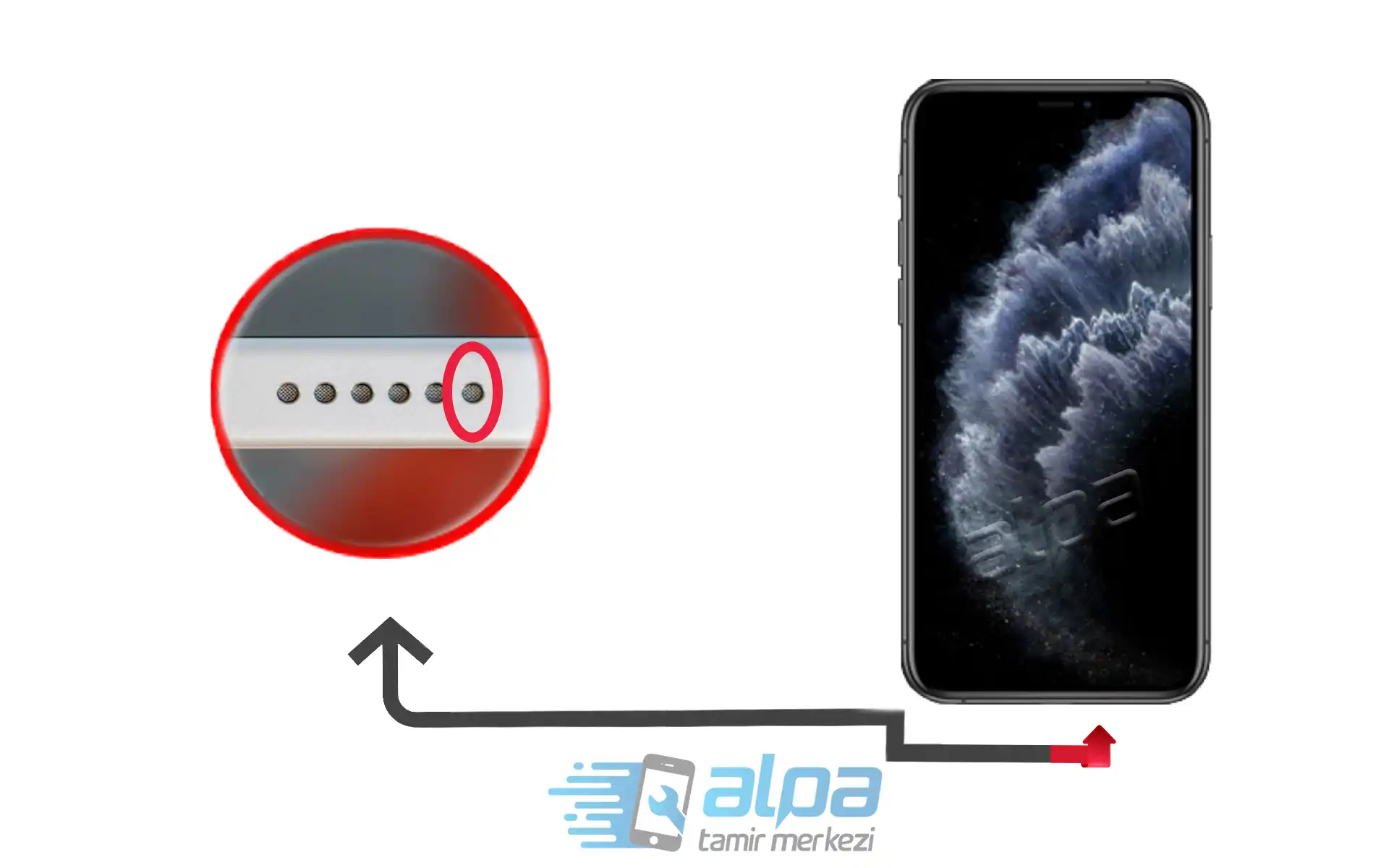 iPhone 11 Pro Mikrofon Değişimi Fiyatı
