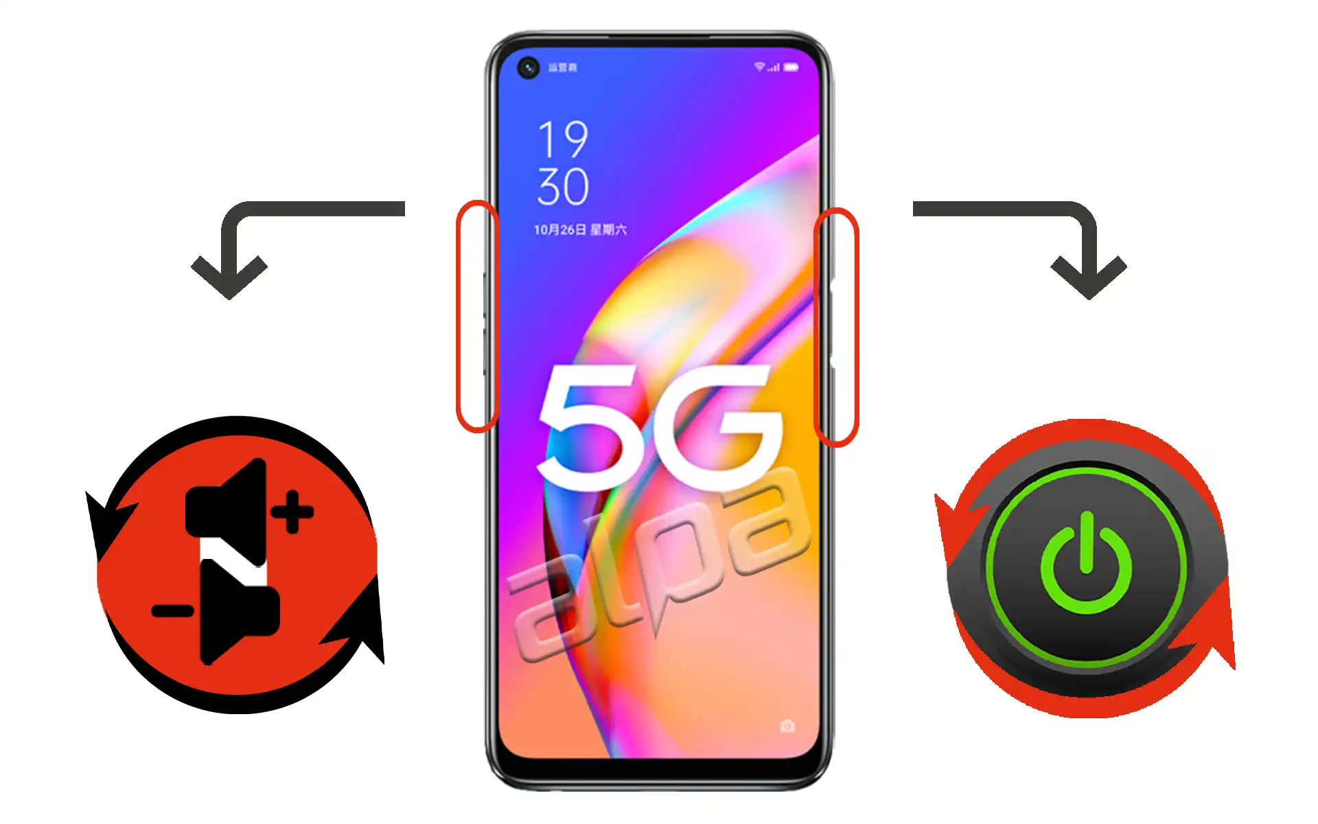 Oppo A93 5G Açma-Kapama, Ses Tuşu Tamiri Fiyatı