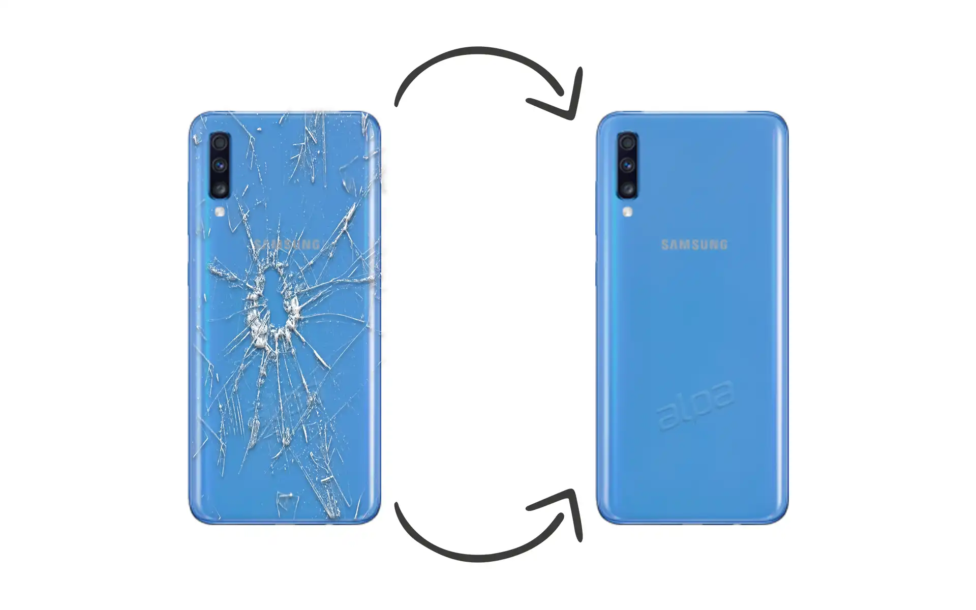 Samsung Galaxy A70 Arka Cam Değişimi Fiyatı 