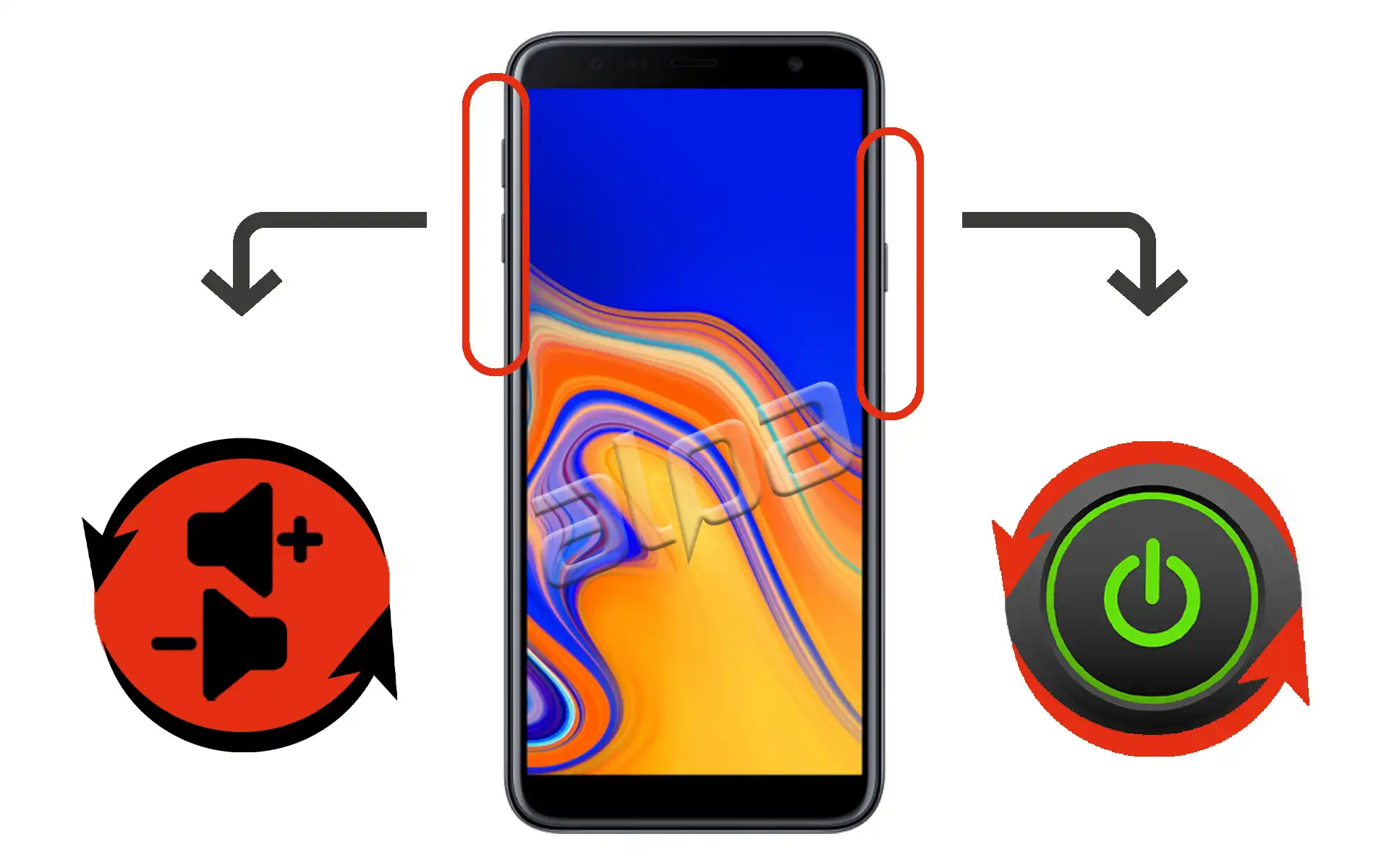Samsung Galaxy J4 Plus Açma-Kapama, Ses Tuşu Tamiri Fiyatı
