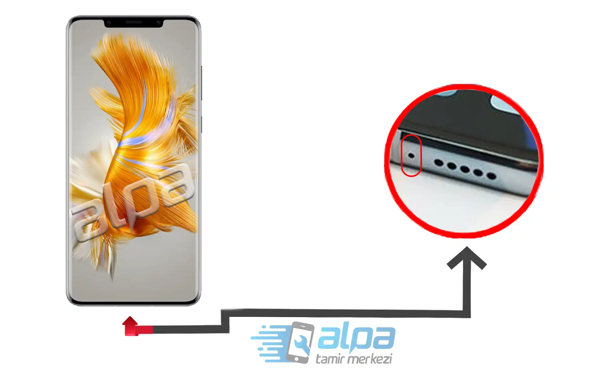 Huawei Mate 50 Pro Mikrofon Değişimi Fiyatı