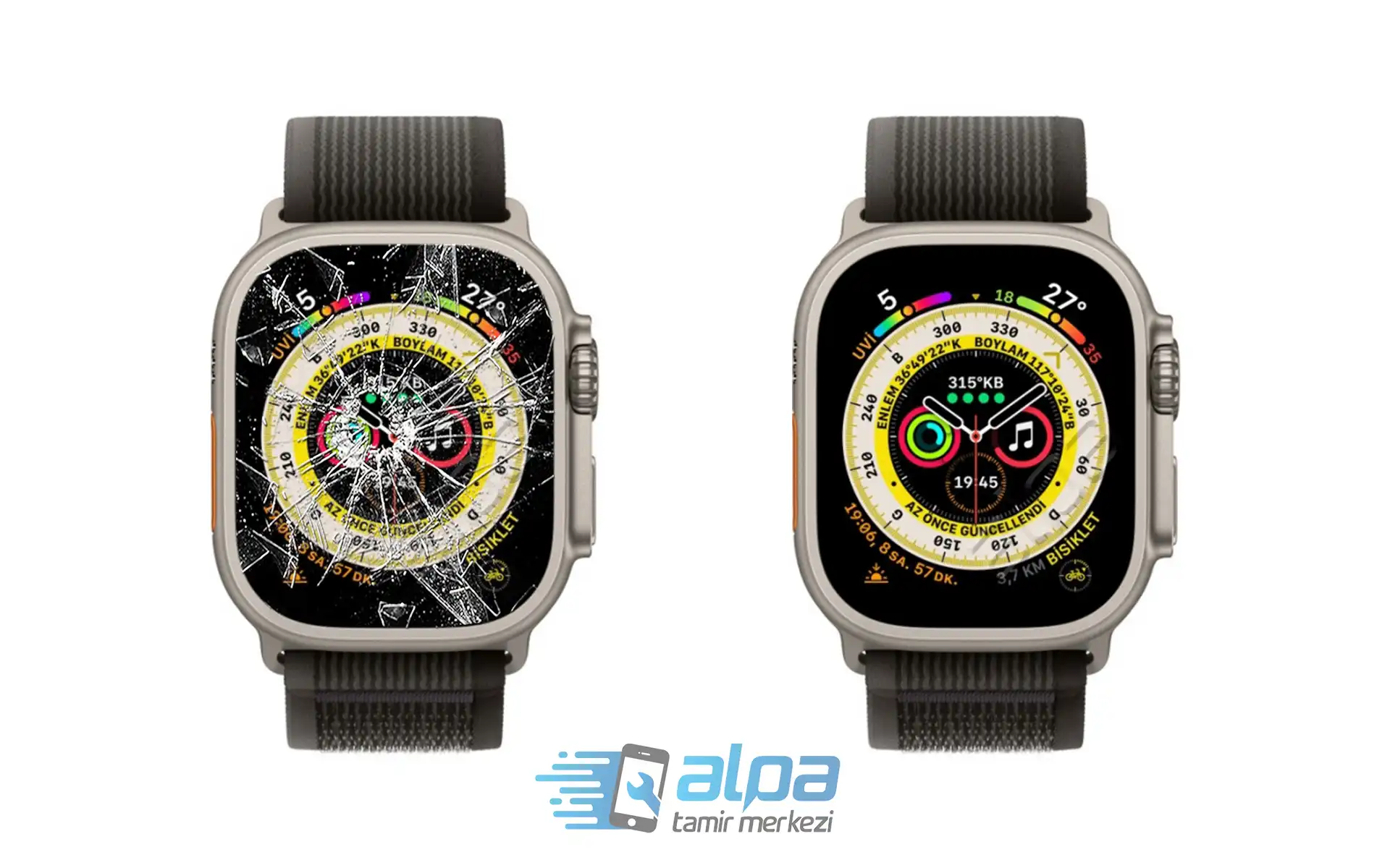 Apple Watch Ultra Ön Cam Değişimi Fiyatı
