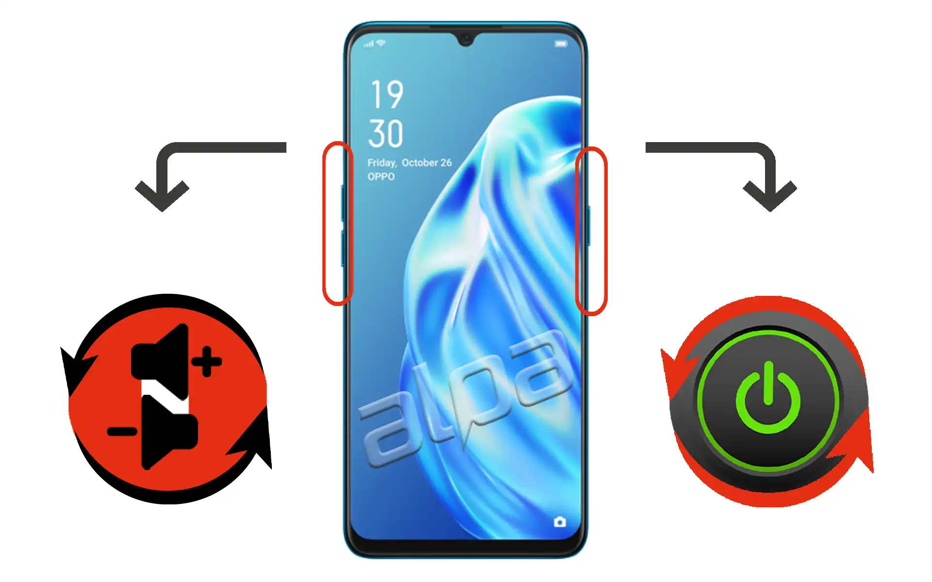 Oppo A91 Açma-Kapama, Ses Tuşu Tamiri Fiyatı
