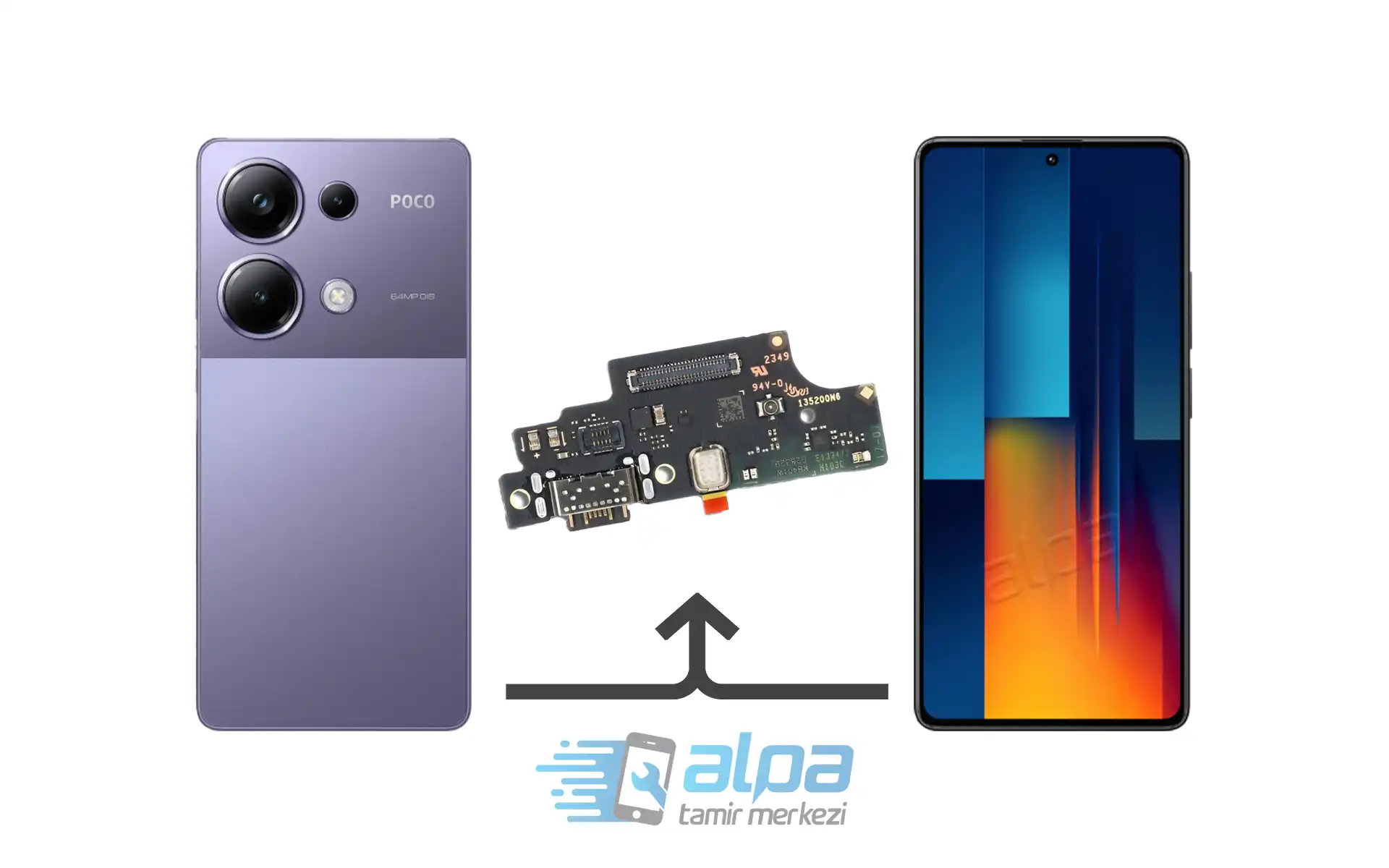 Poco M6 Pro Şarj Soketi Değişimi Fiyatı