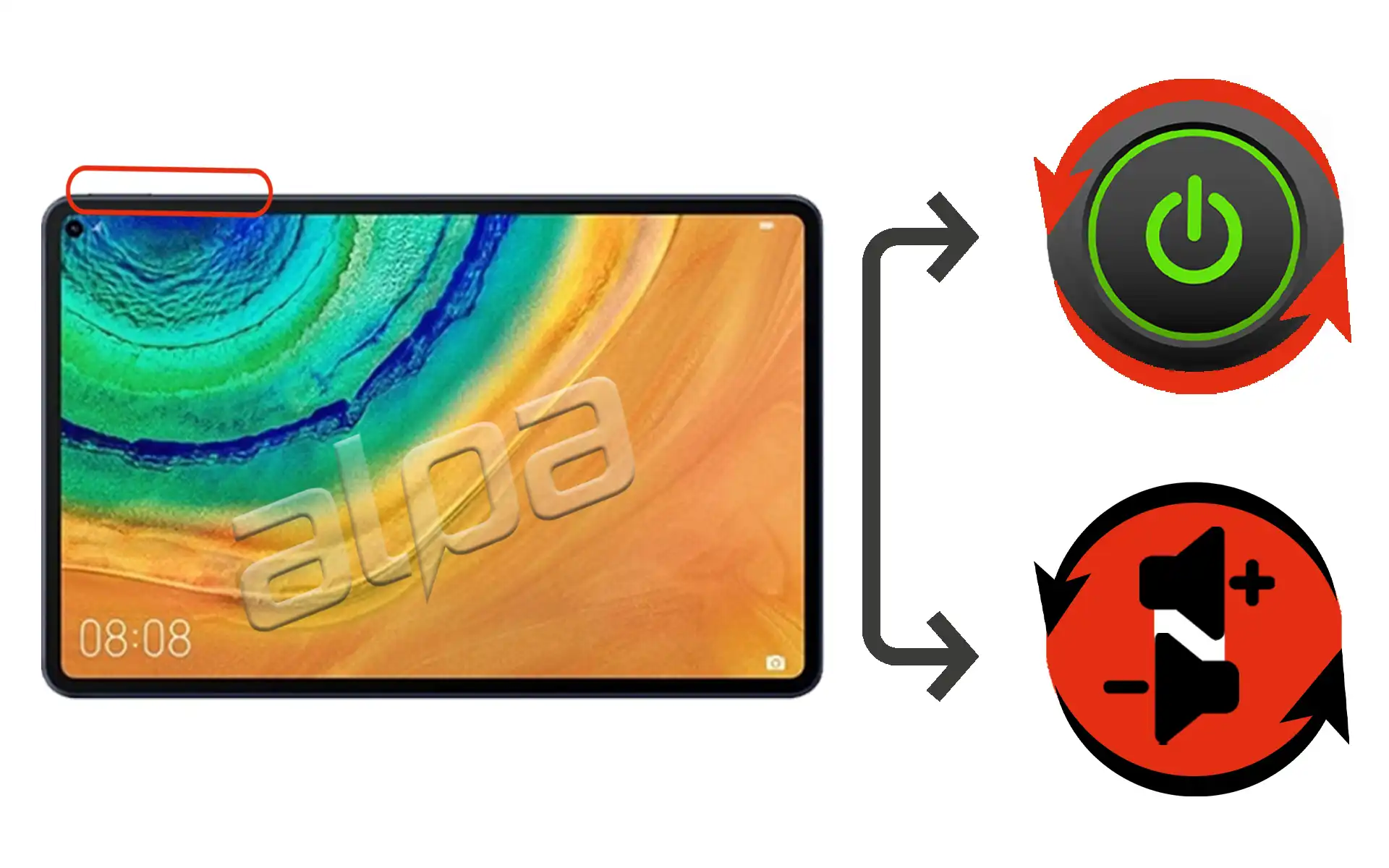 Huawei MatePad Pro Açma-Kapama, Ses Tuşu Tamiri Fiyatı