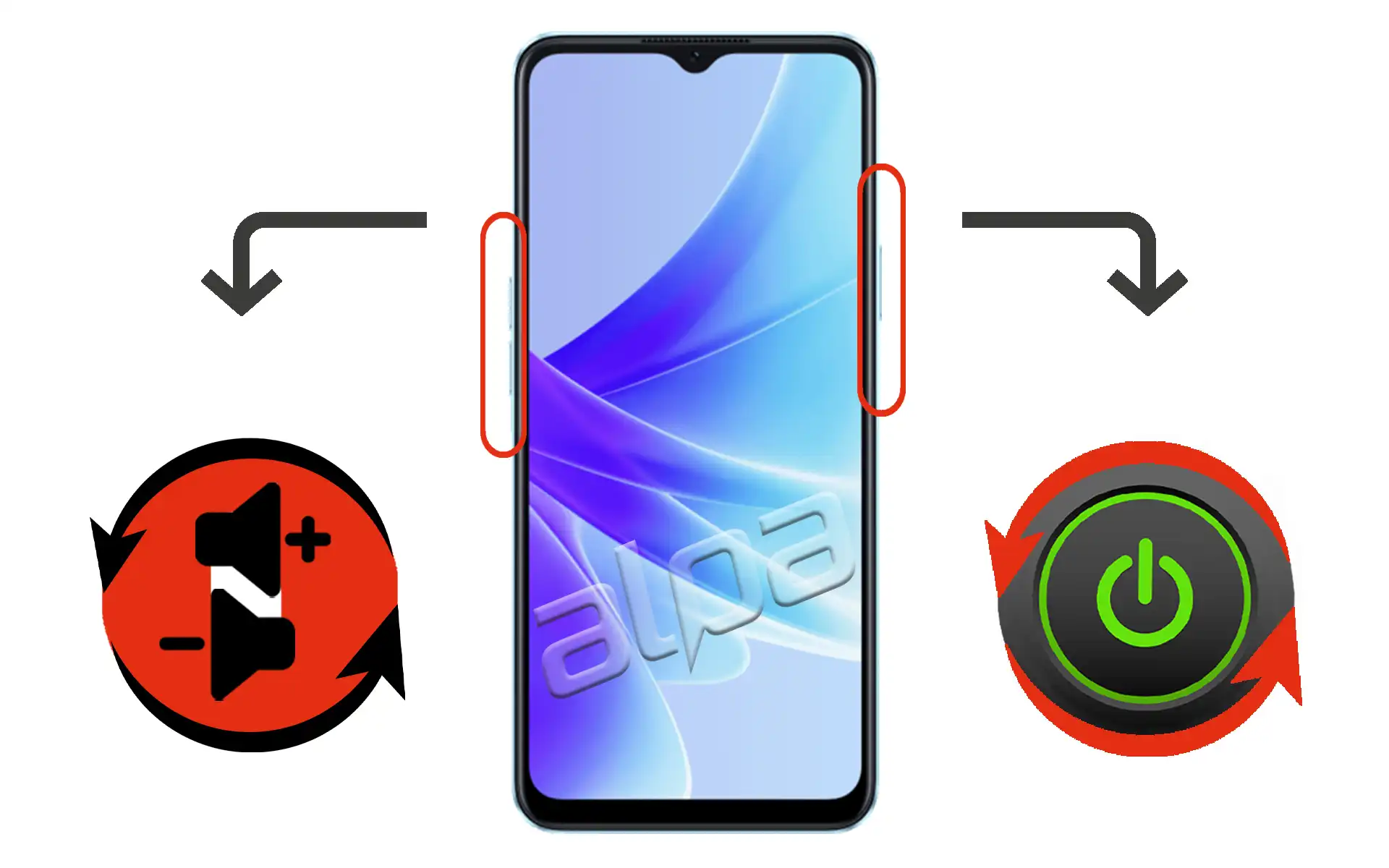 Oppo a57s Açma-Kapama, Ses Tuşu Tamiri Fiyatı