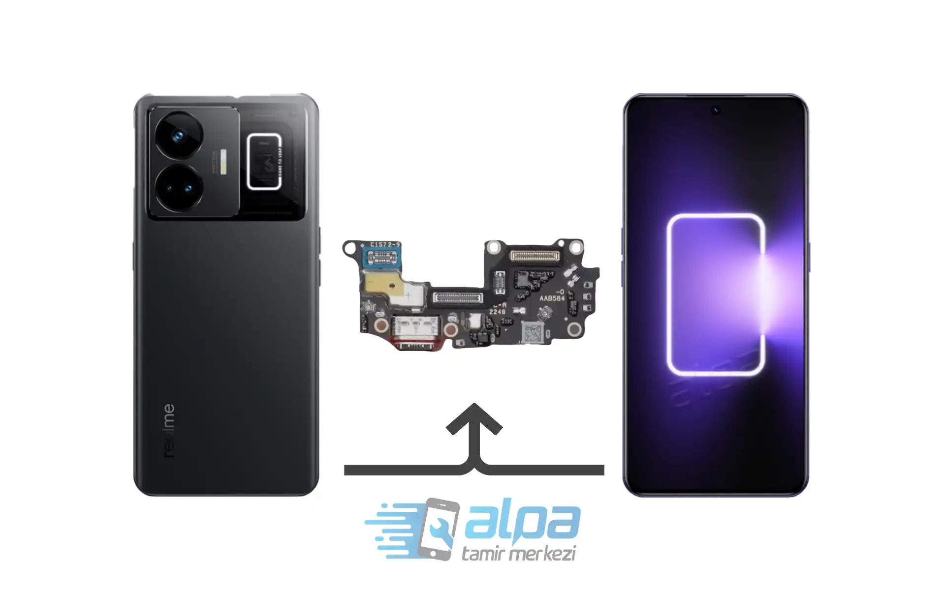 Realme GT Neo 5 Şarj Soketi Değişimi Fiyatı