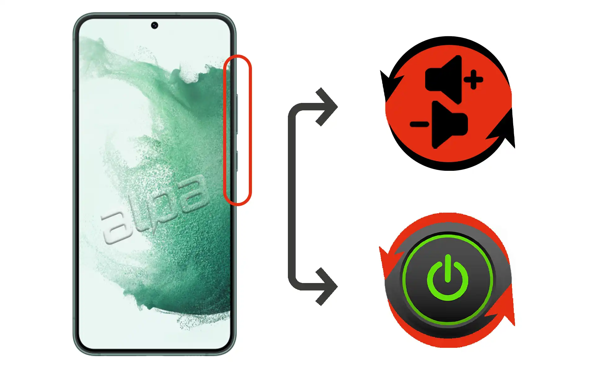 Samsung Galaxy S22 Plus Açma-Kapama, Ses Tuşu Tamiri Fiyatı