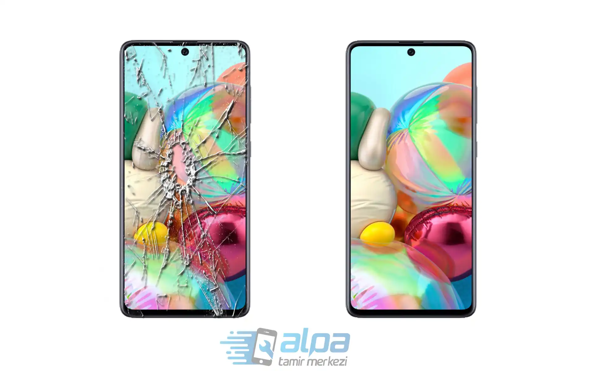 Samsung Galaxy A71 Ön Cam Değişimi 799 TL