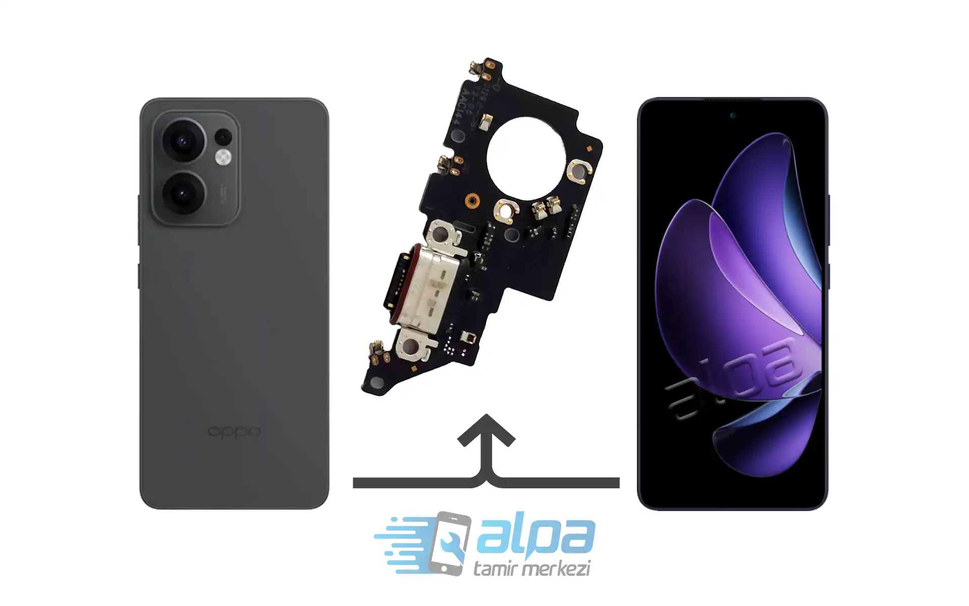 Oppo Reno 13 F 5G Şarj Soketi Değişimi Fiyatı